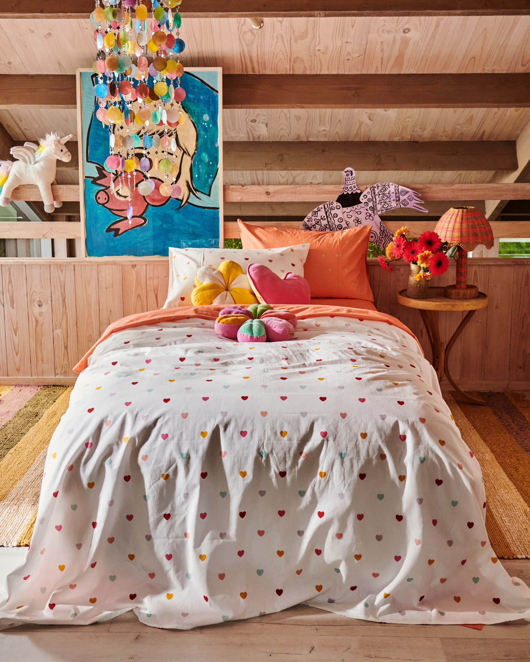 I Heart You Organic Cotton Pillowcases - Image 8