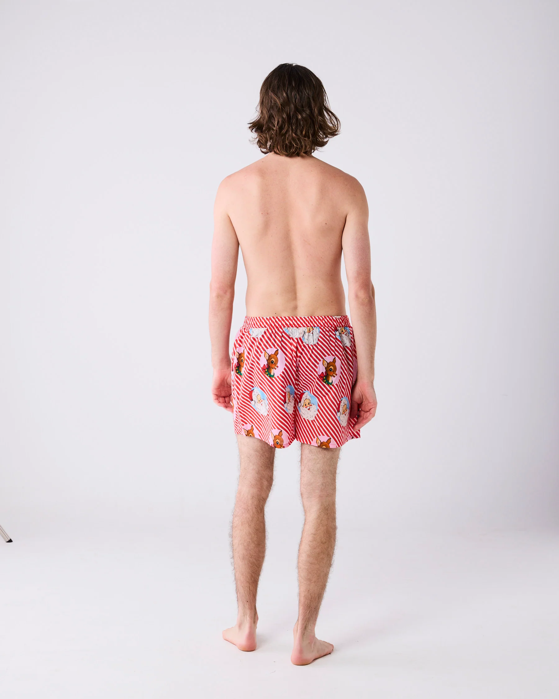 I Love Christmas Spot Men's Organic Cotton Pyjama Short - Image 7