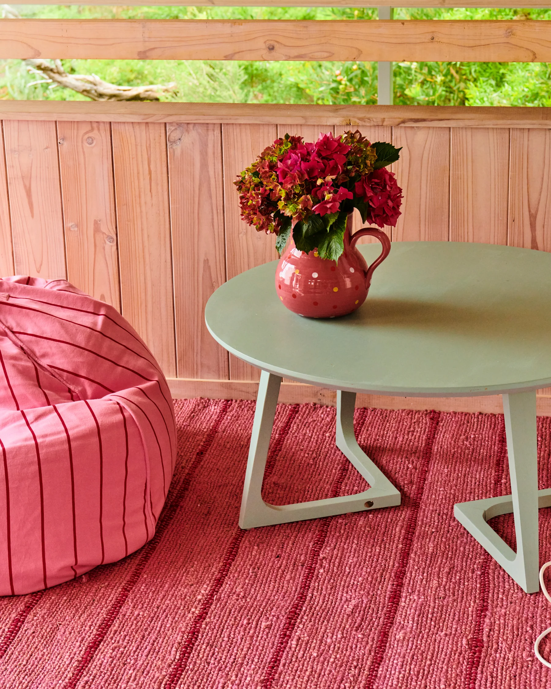 Iced Vovo Stripe Jute Rug - Image 4