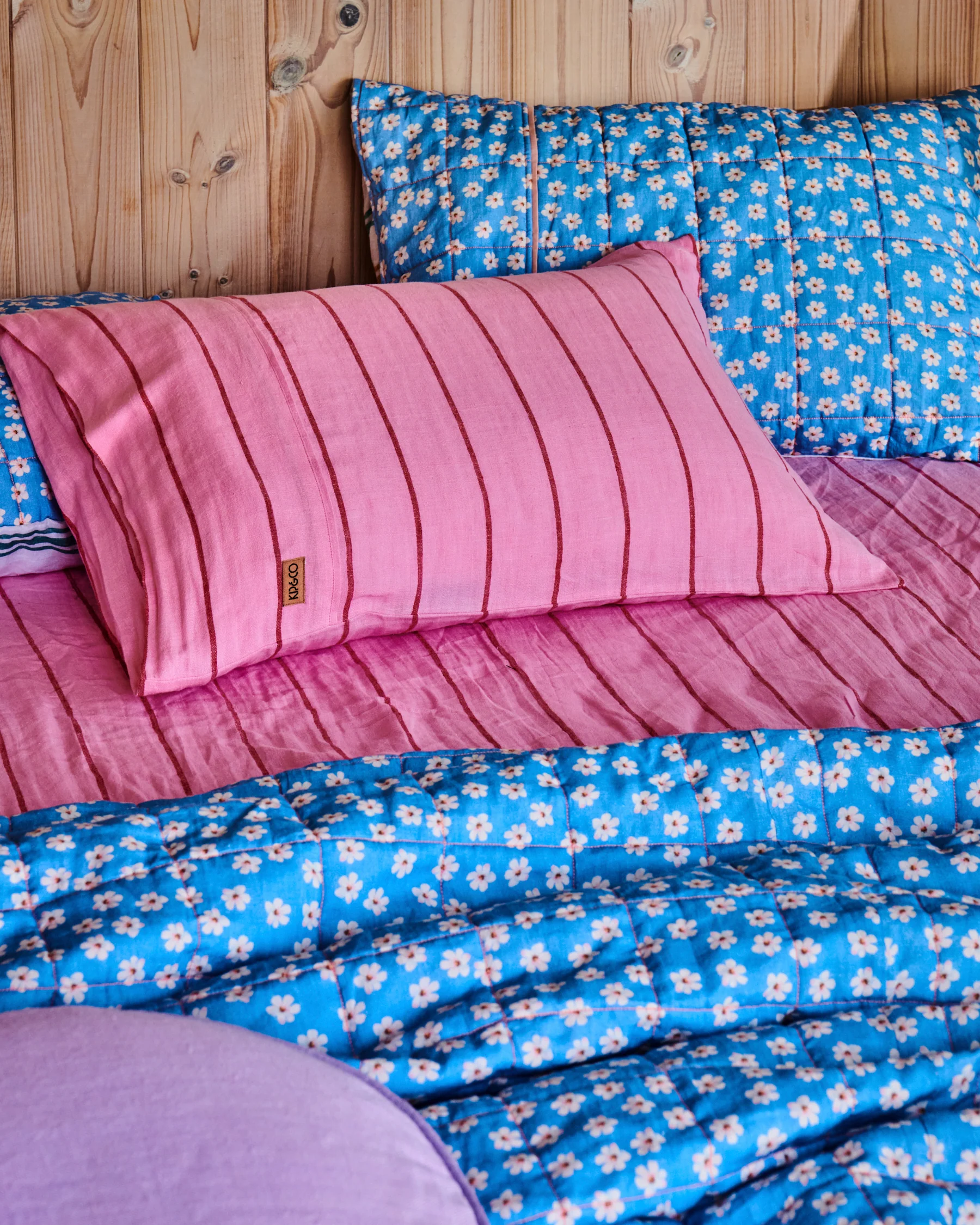 Iced Vovo Stripe Linen Fitted Sheet (US) - Image 3