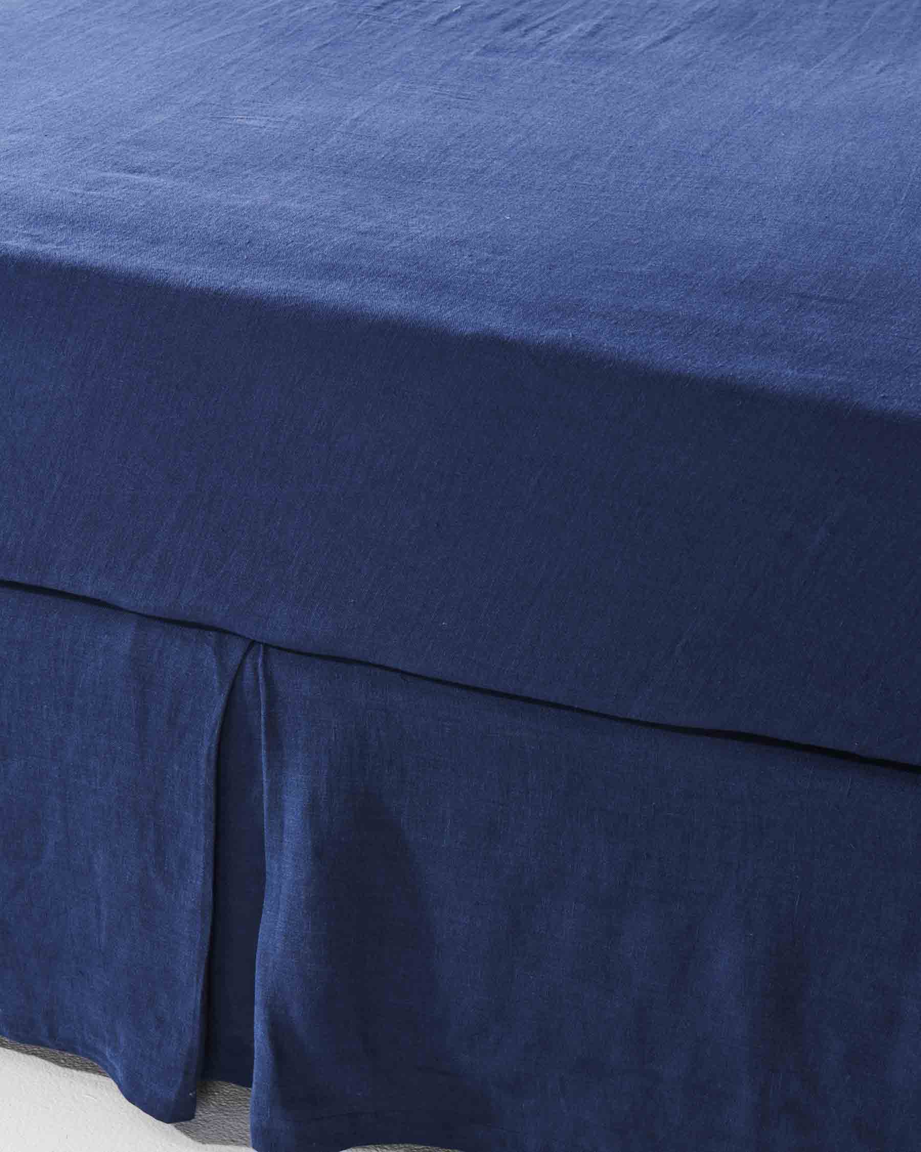 Indigo Linen Valance (US)