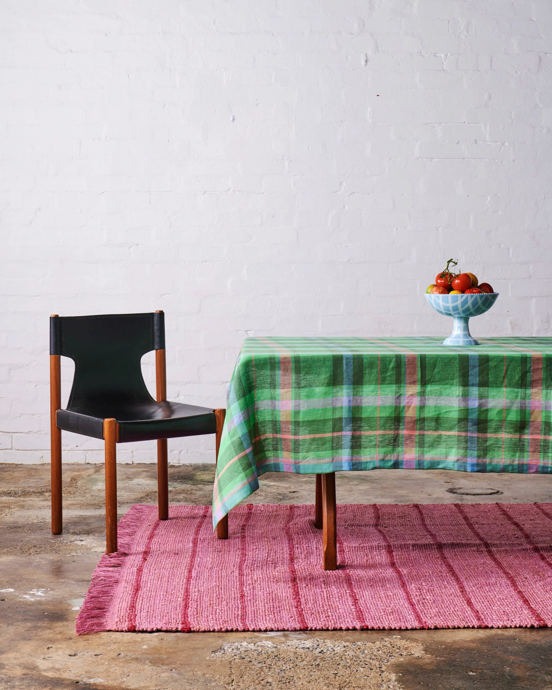Jewel Of The Nile Tartan Linen Tablecloth - Image 8