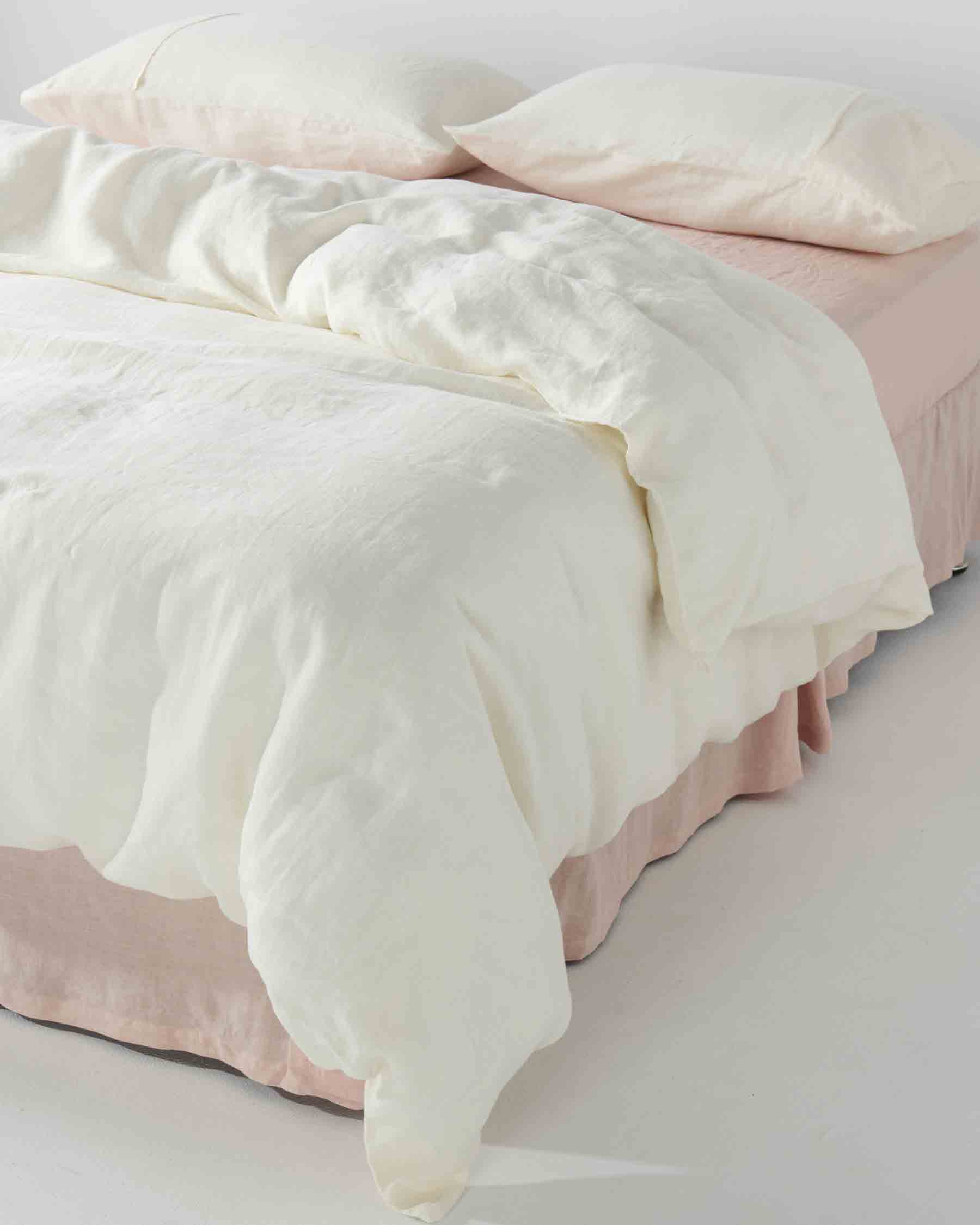 Cloud Dancer Linen Pillowcases - Image 7