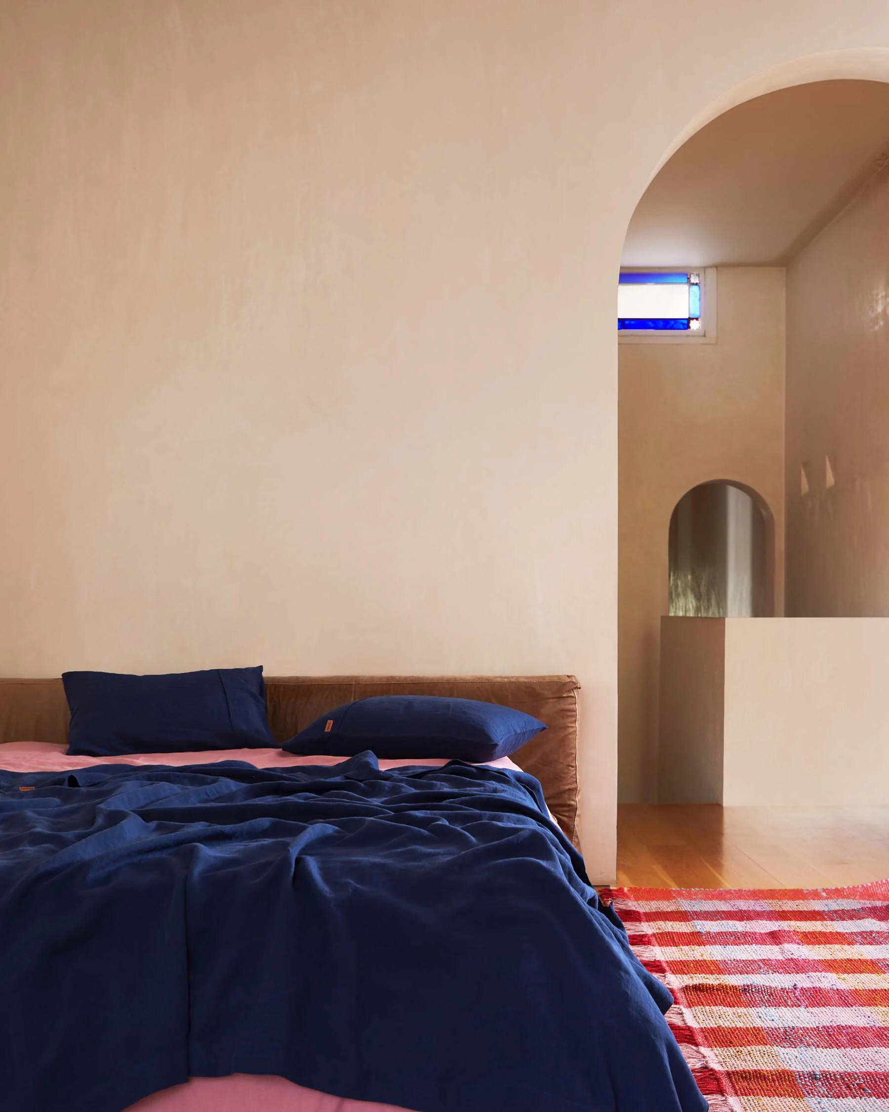 Indigo Linen Pillowcases - Image 5