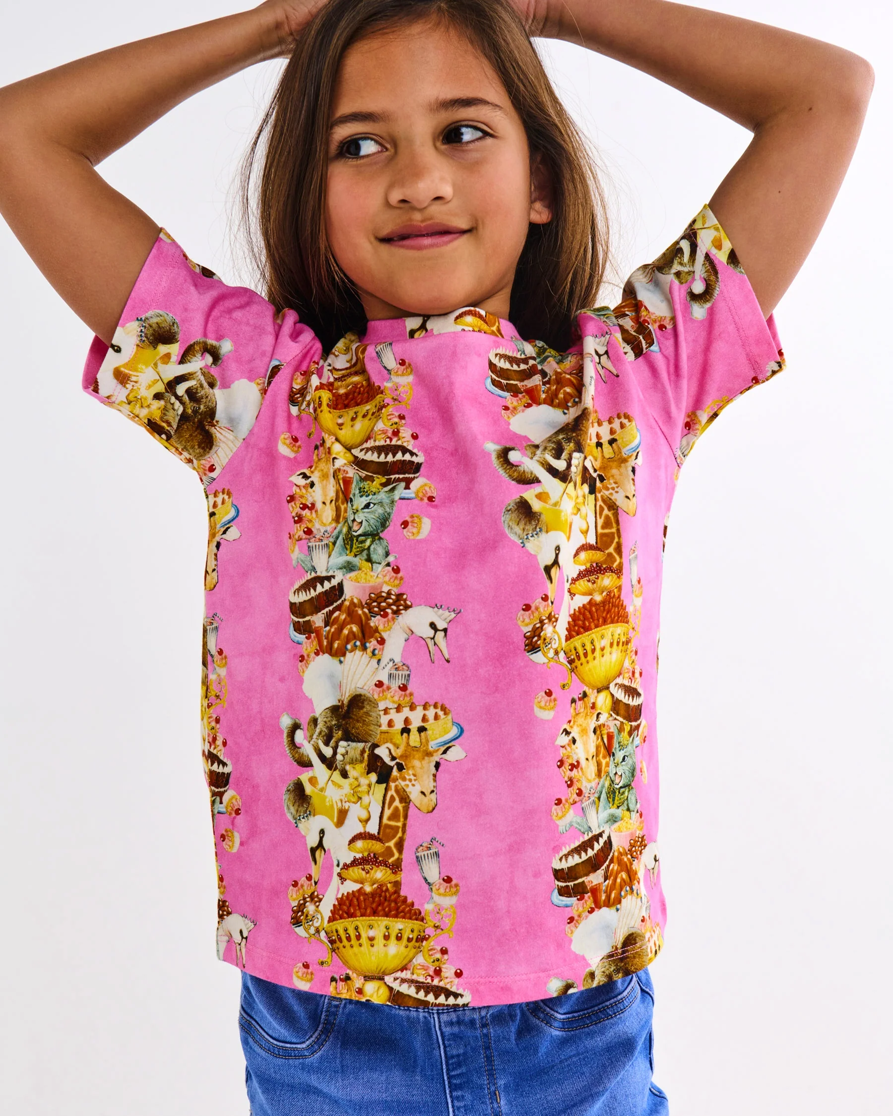 Kip&Co x Eleventh Hour Royal Delight Organic Cotton T-Shirt - Image 4