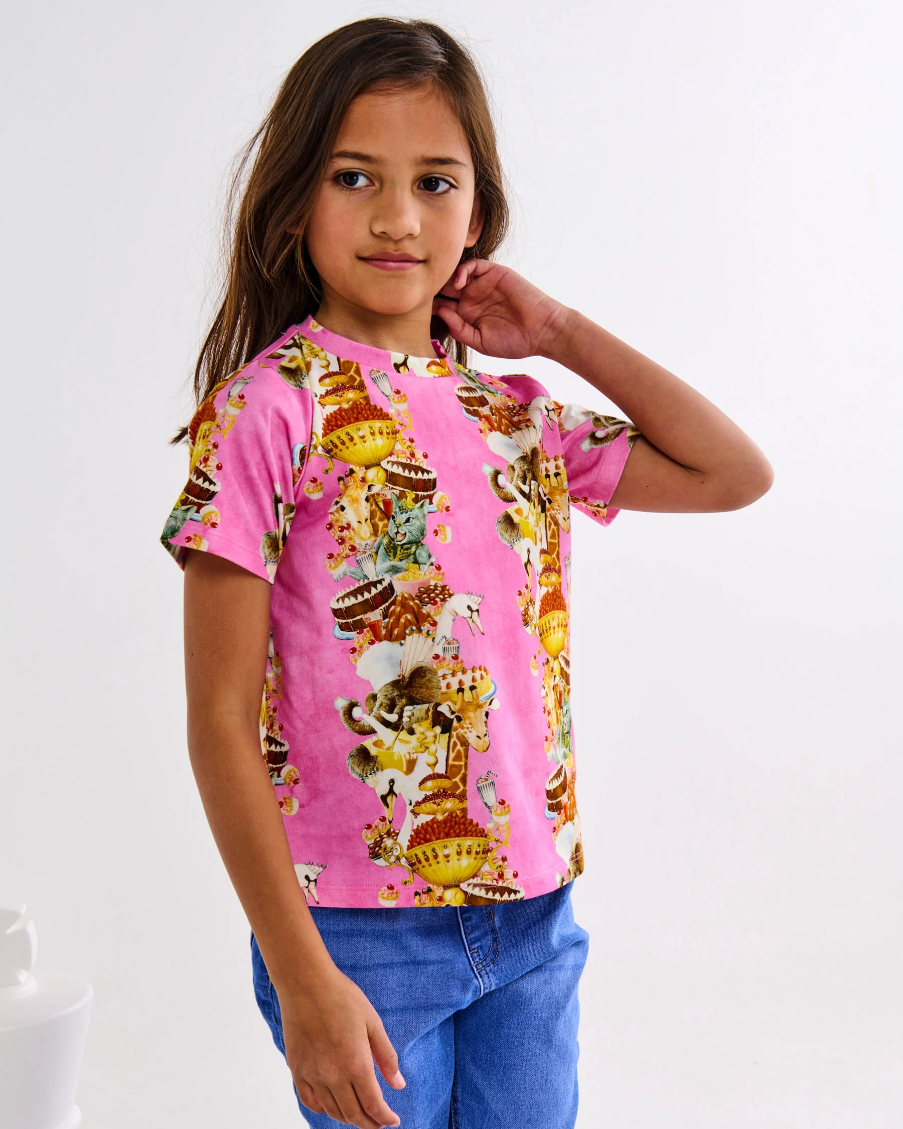Kip&Co x Eleventh Hour Royal Delight Organic Cotton T-Shirt - Image 6
