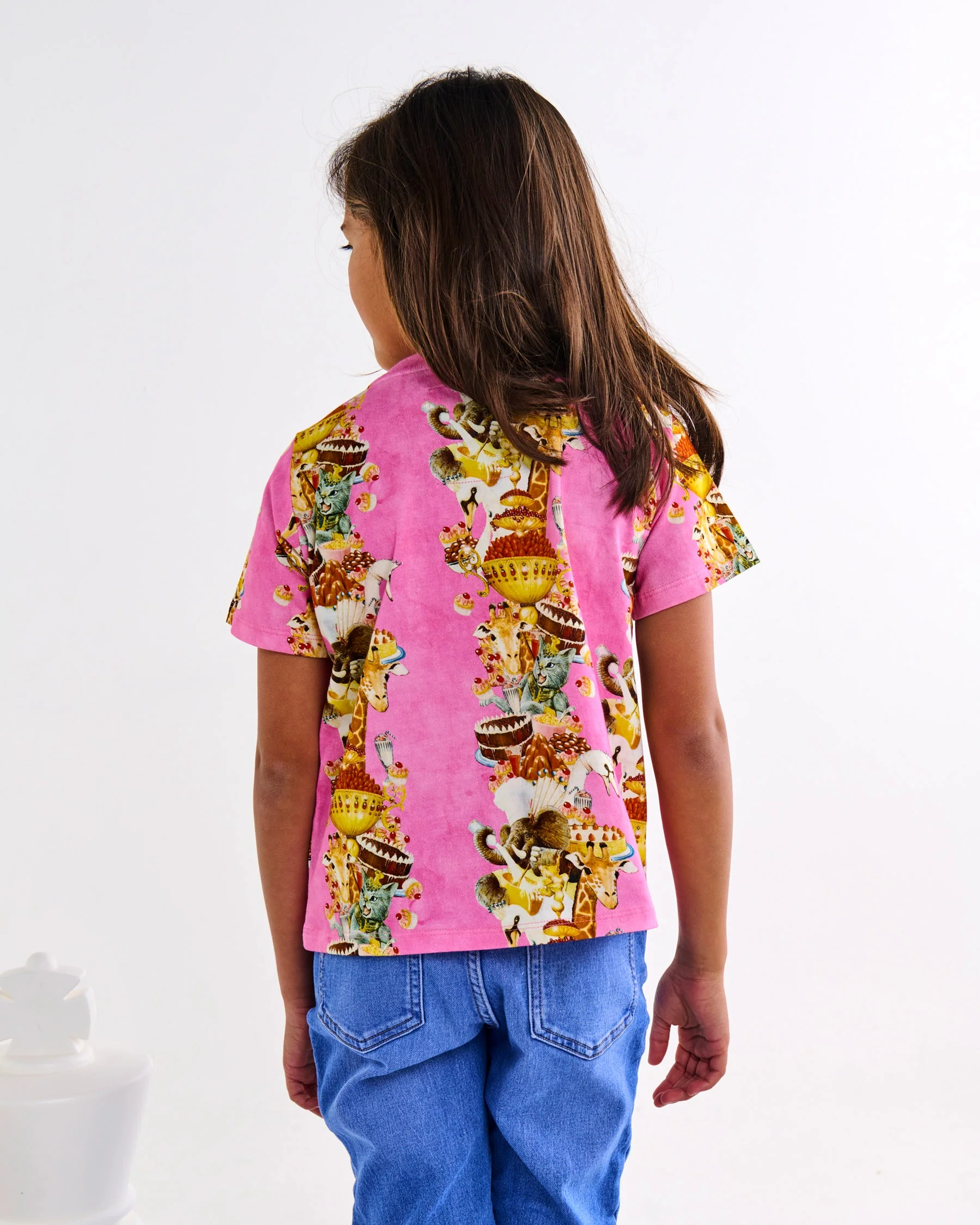 Kip&Co x Eleventh Hour Royal Delight Organic Cotton T-Shirt - Image 7