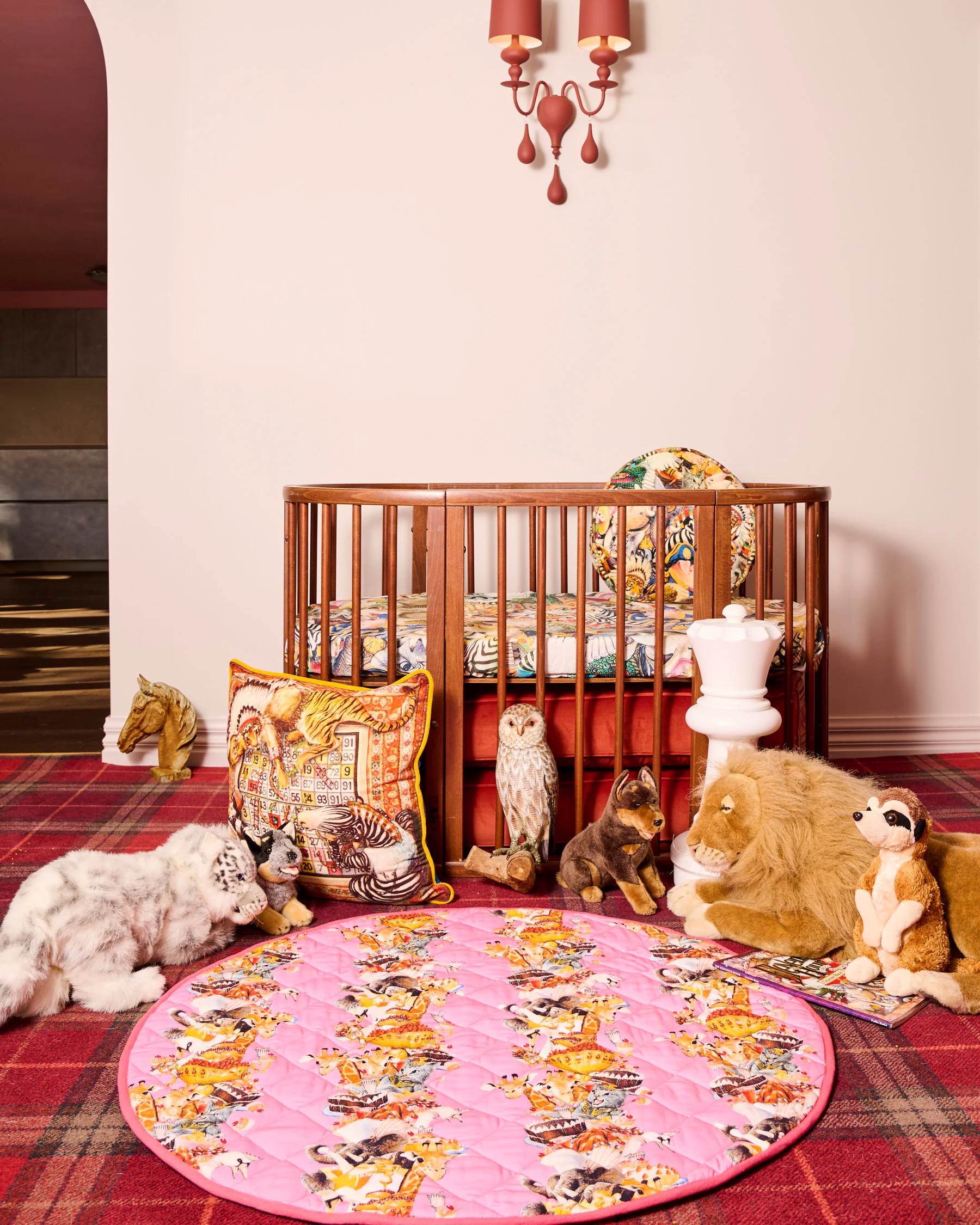 Kip&Co x Eleventh Hour Royal Delight Quilted Baby Play Mat - Image 2