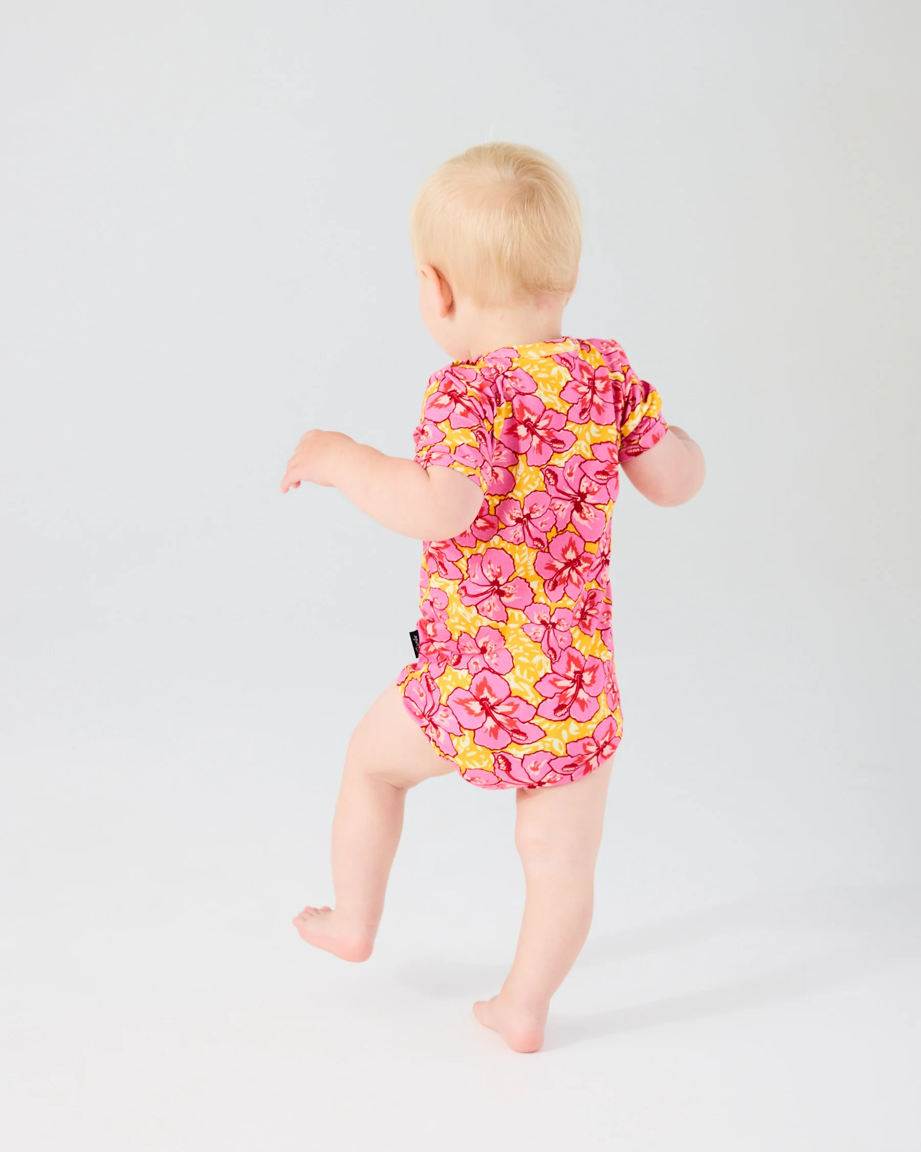 Kip&Co x Mambo Funshine Coast Organic Short Sleeve Romper - Image 4