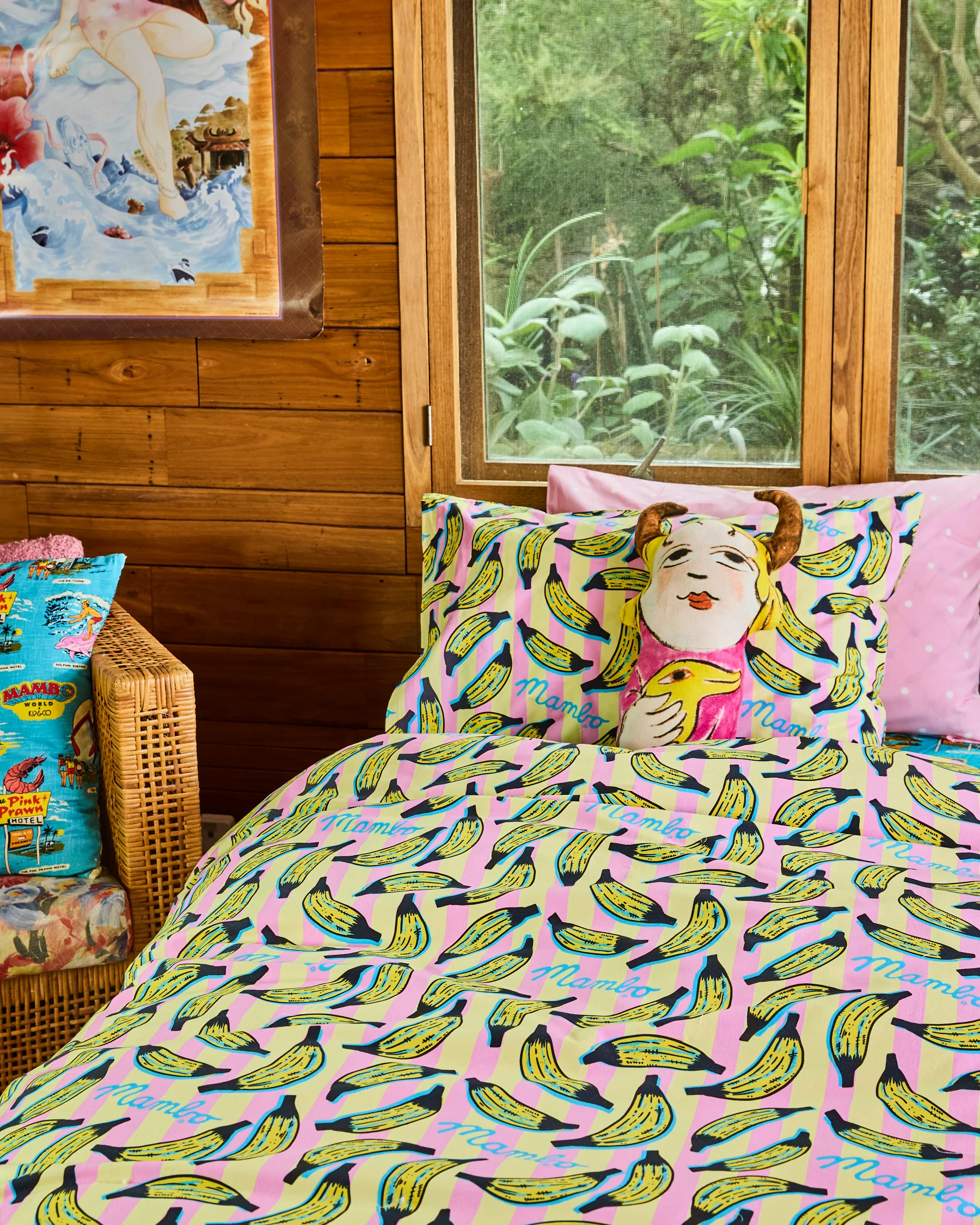 Kip&Co x Mambo Going Bananas Organic Cotton Pillowcase - Image 6