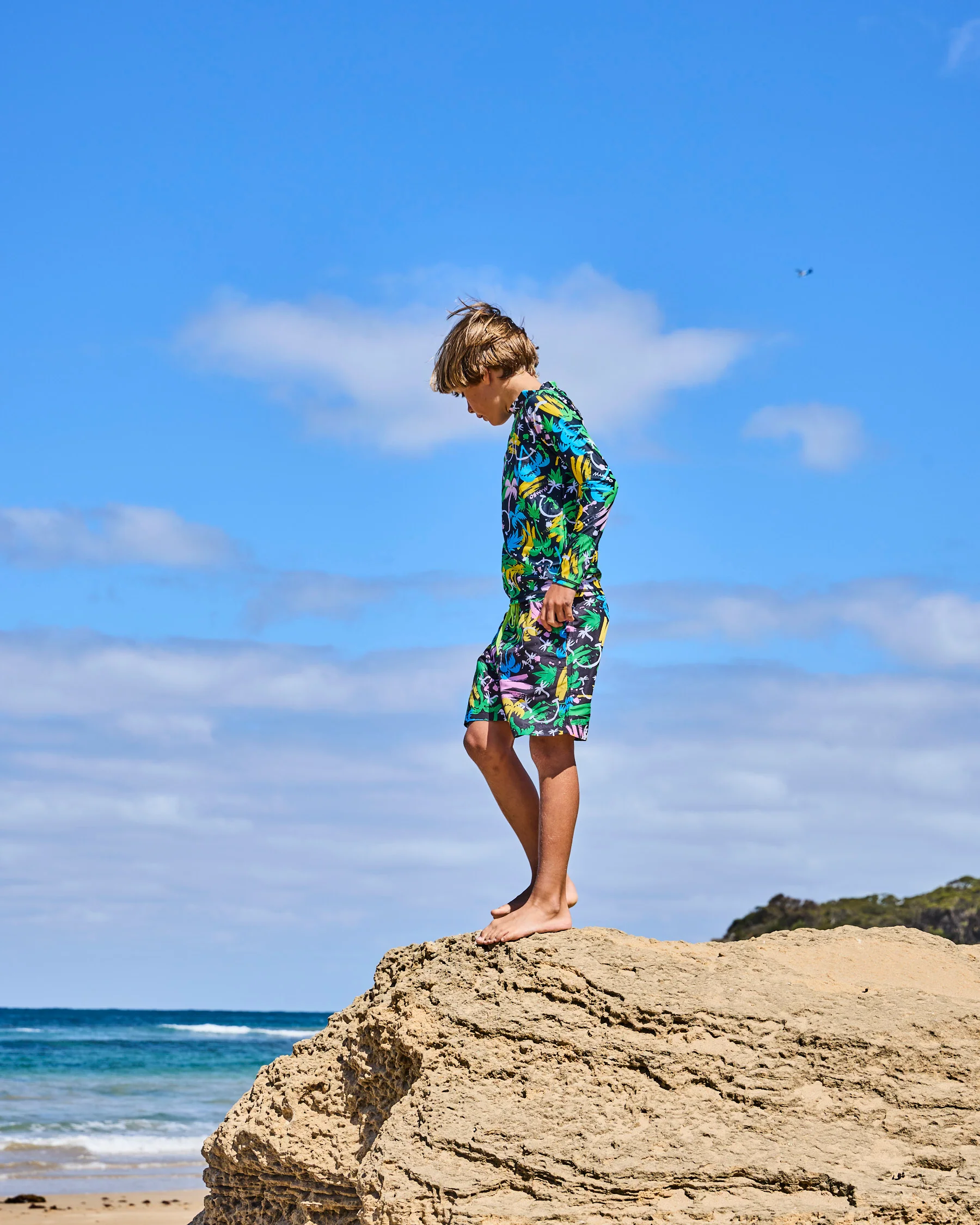 Kip&Co x Mambo Palm Surfer Rash Vest - Image 3