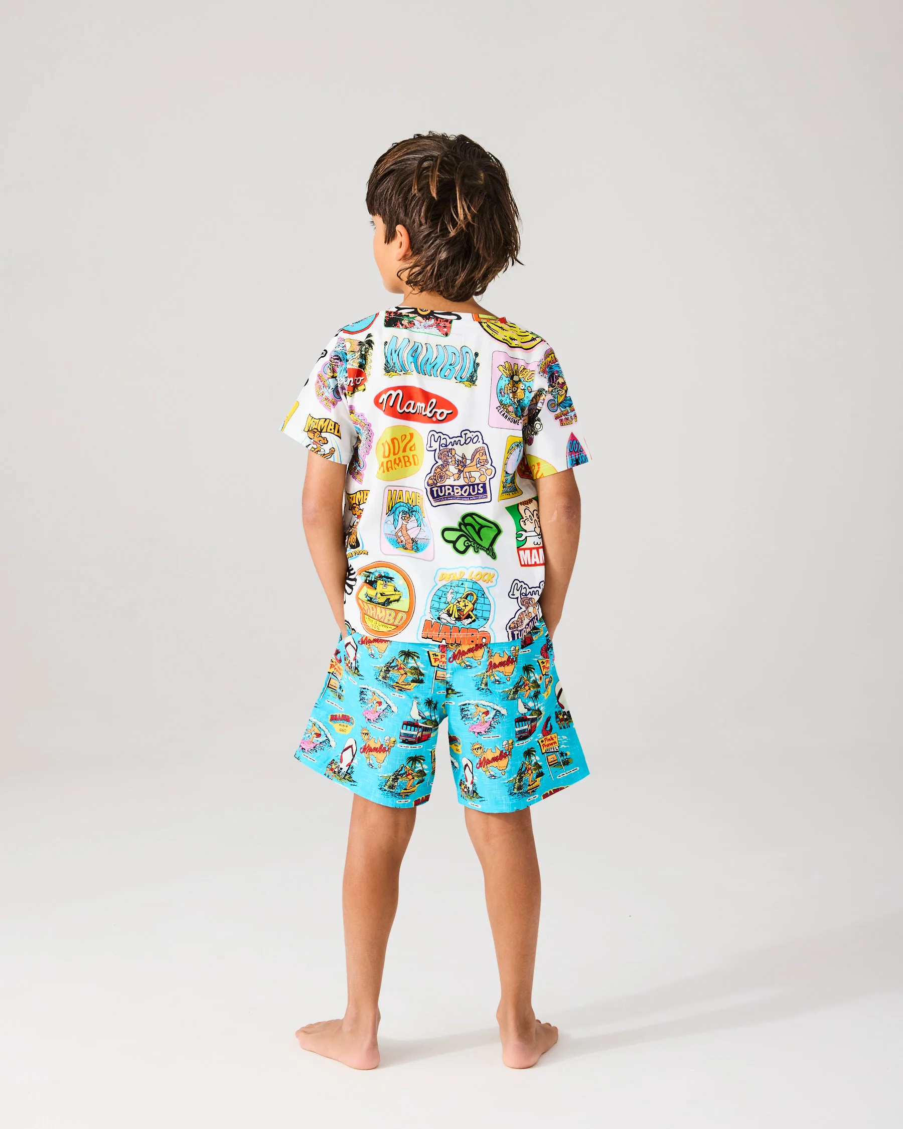 Kip&Co x Mambo Sticker Club Organic Cotton T-Shirt - Image 8
