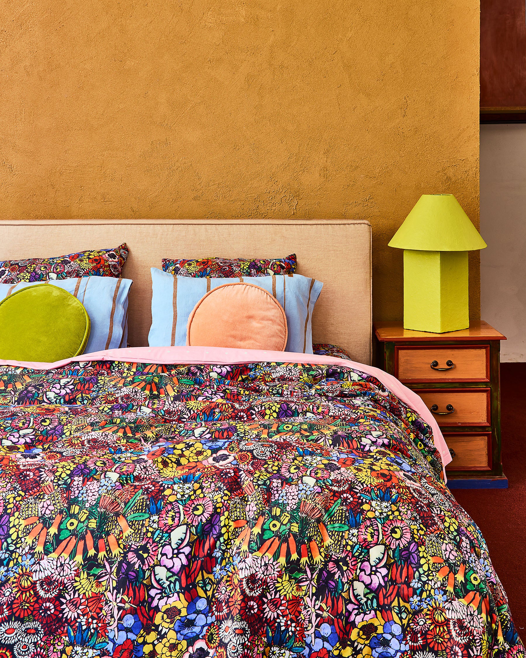 Kip&Co x Margaret Preston Paradise Organic Cotton European Pillowcases - Image 6