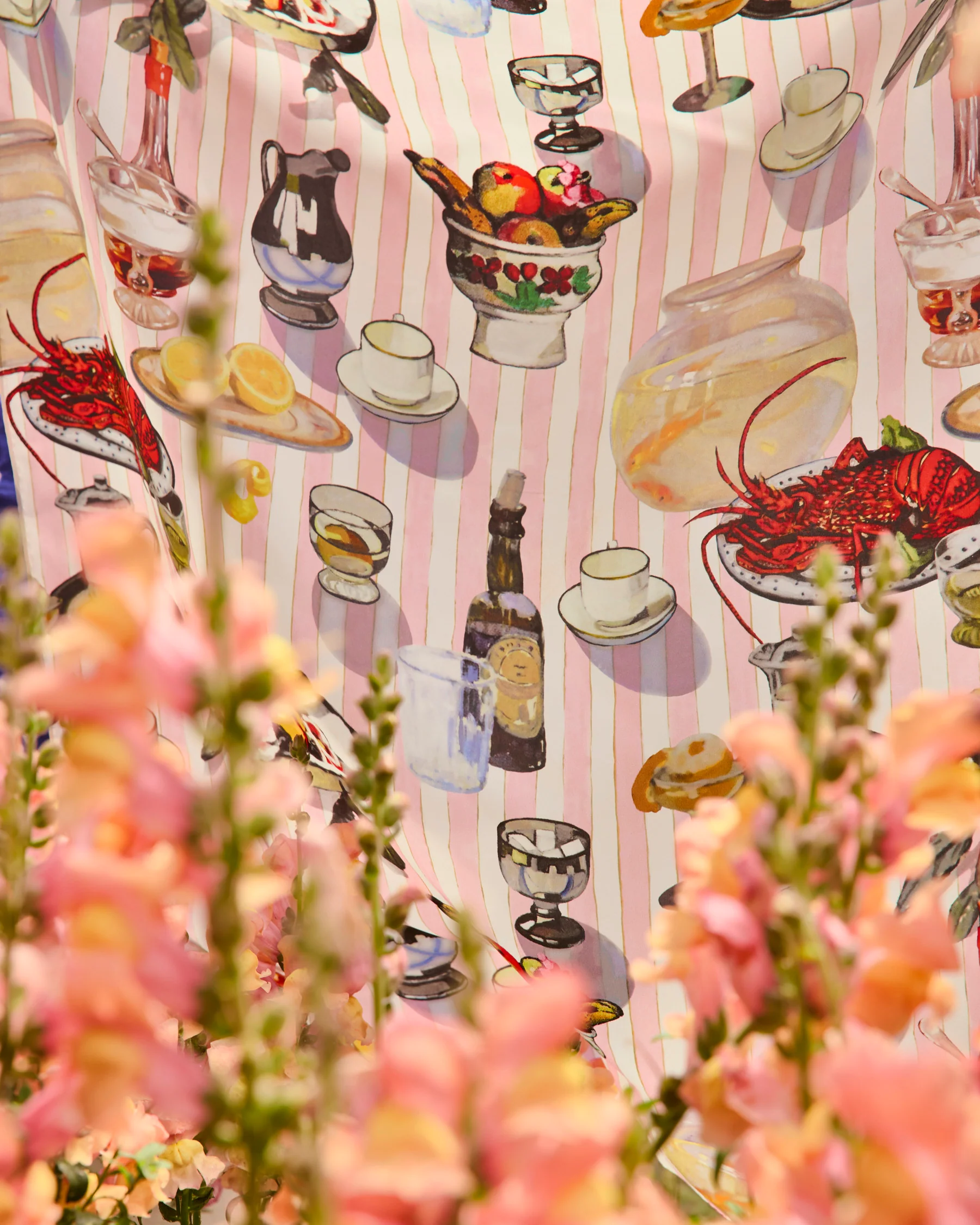 Kip&Co x Margaret Preston Still Life Silk Scarf - Image 3