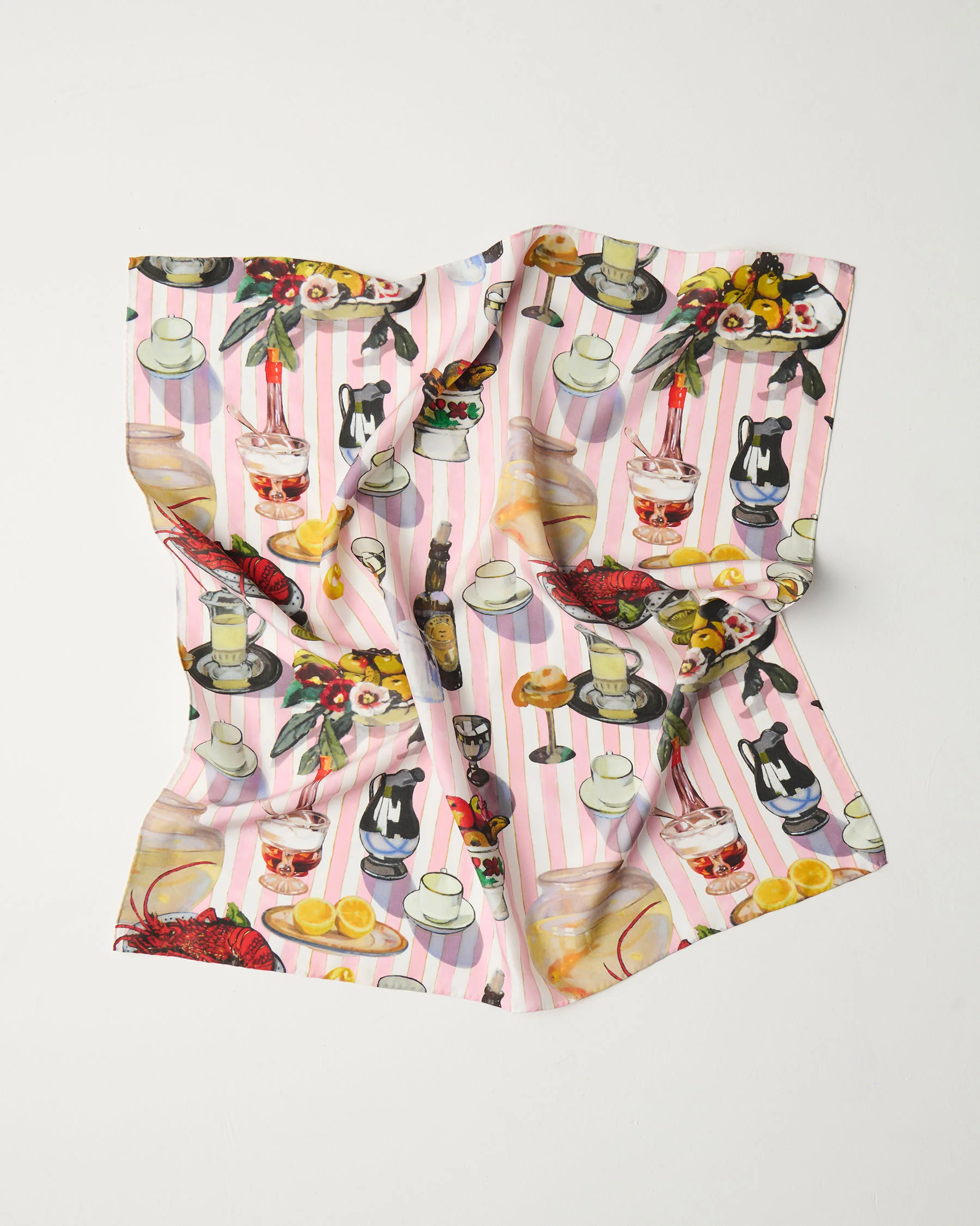 Kip&Co x Margaret Preston Still Life Silk Scarf - Image 6