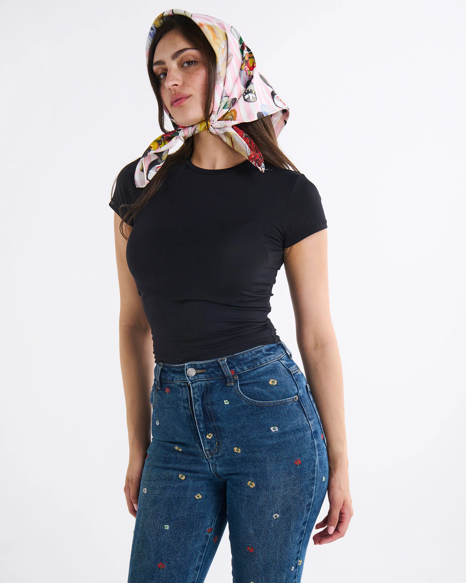Kip&Co x Margaret Preston Still Life Silk Scarf - Image 8