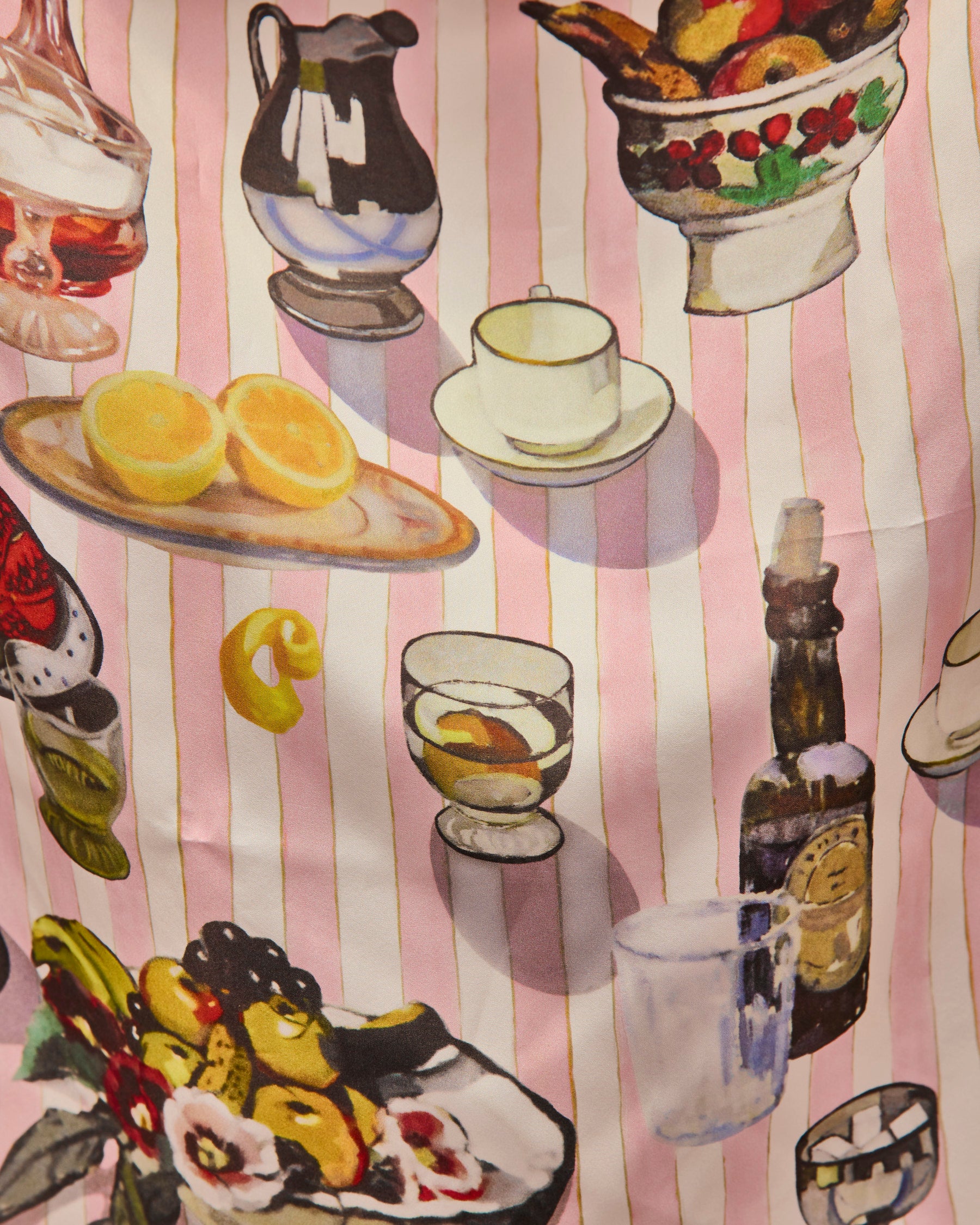 Kip&Co x Margaret Preston Still Life Silk Shirt - Image 5