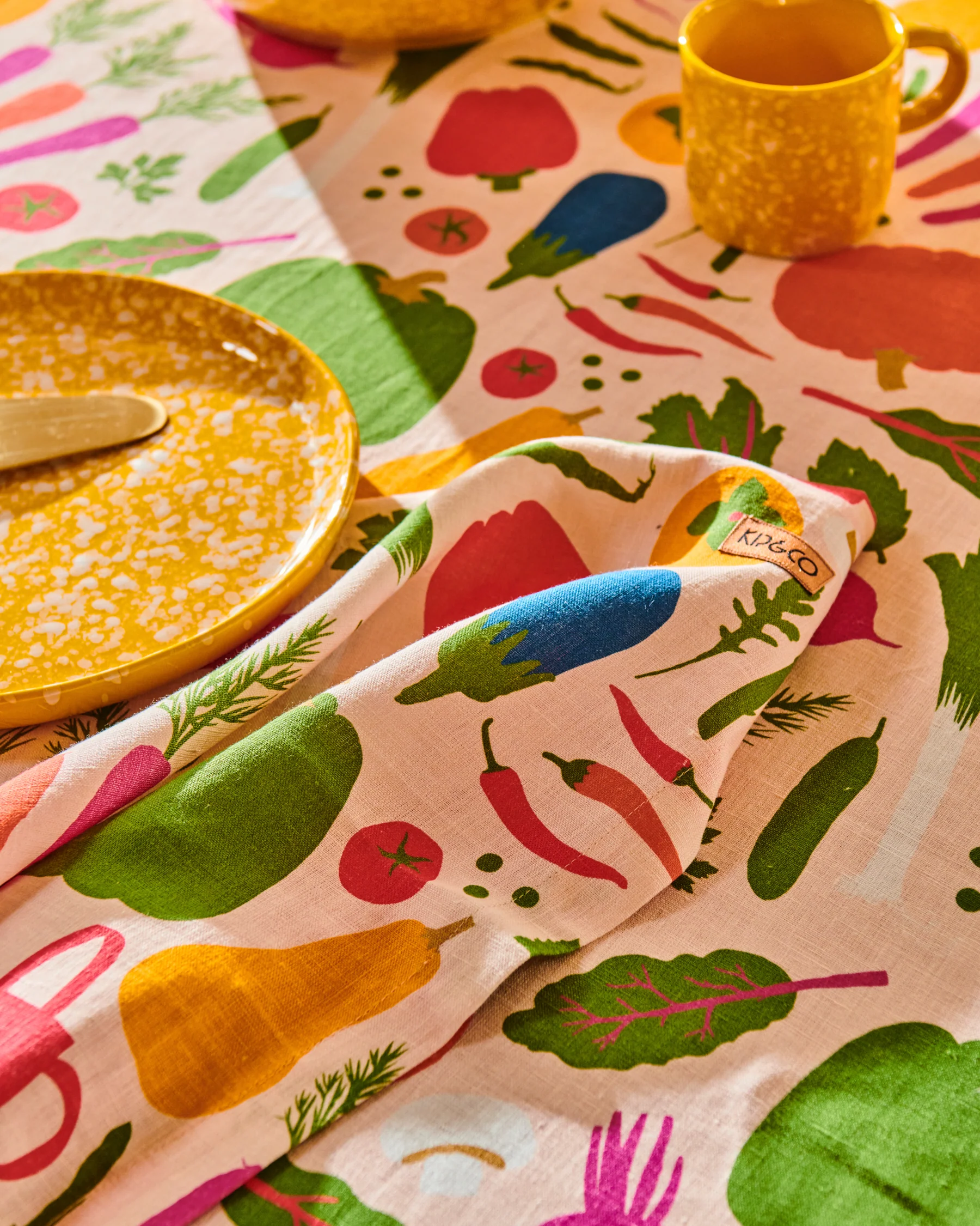 Kip&Co x Stephanie Alexander Stephanie's Harvest Linen Tablecloth - Image 8