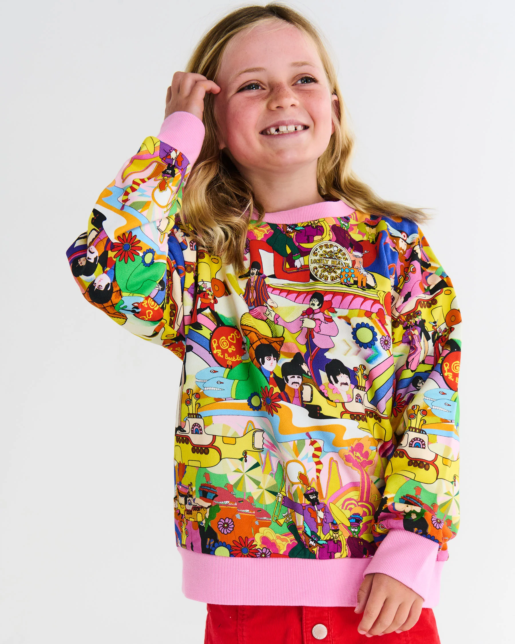 Kip&Co x The Beatles Big Band Organic Cotton Sweater - Image 4