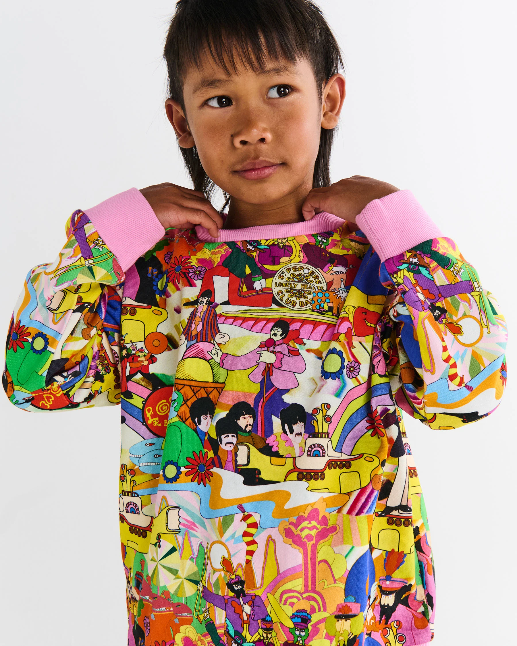 Kip&Co x The Beatles Big Band Organic Cotton Sweater - Image 5