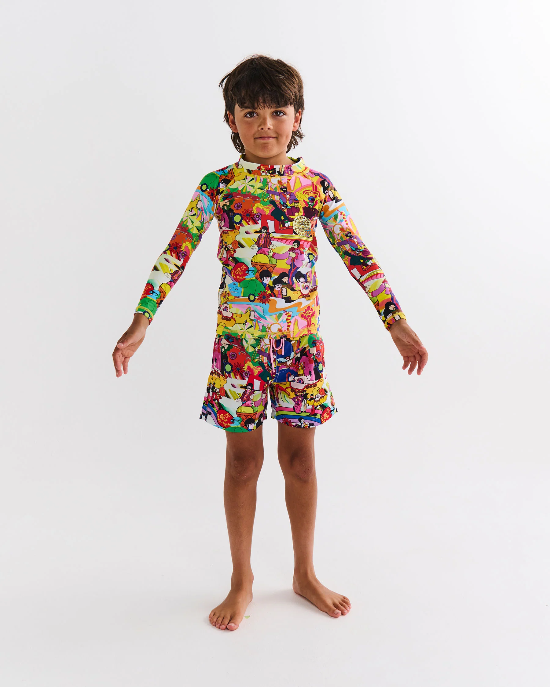 Kip&Co x The Beatles Big Band Rash Vest - Image 4