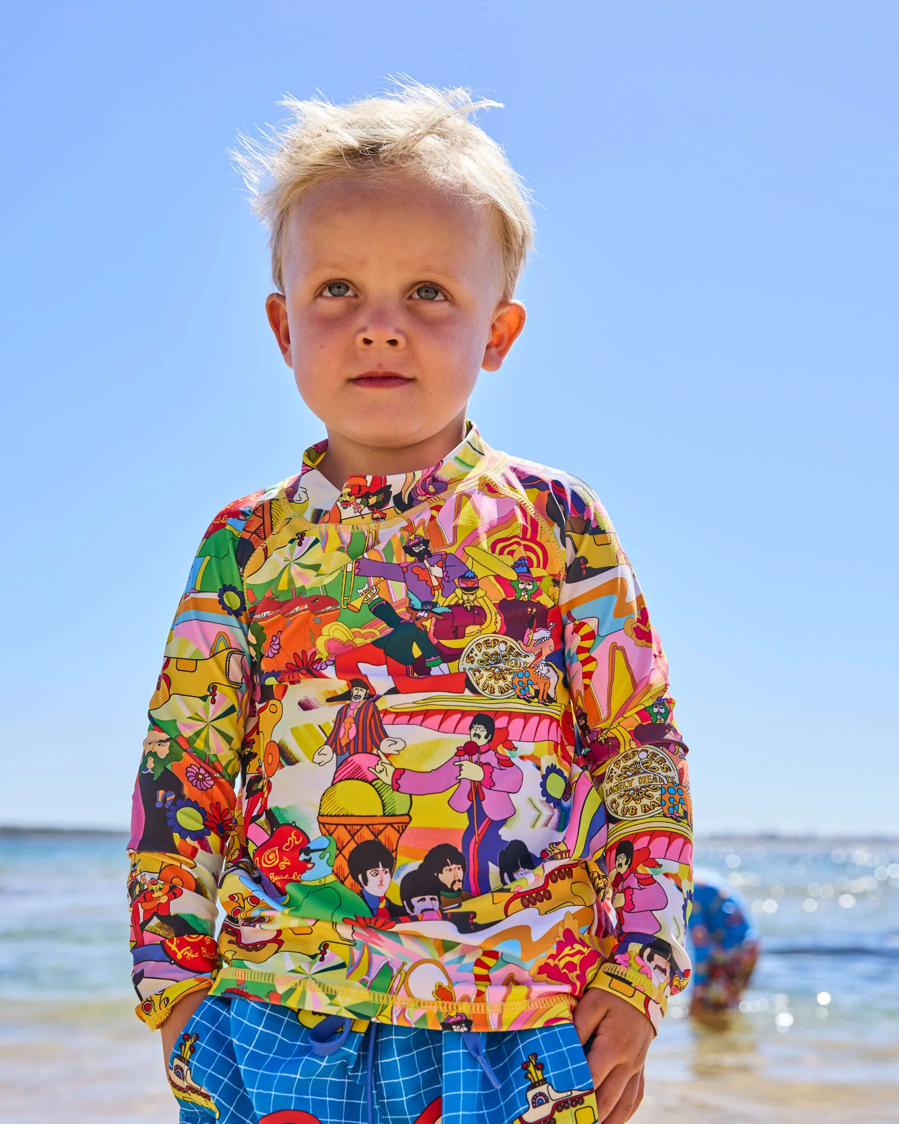 Kip&Co x The Beatles Big Band Rash Vest - Image 7