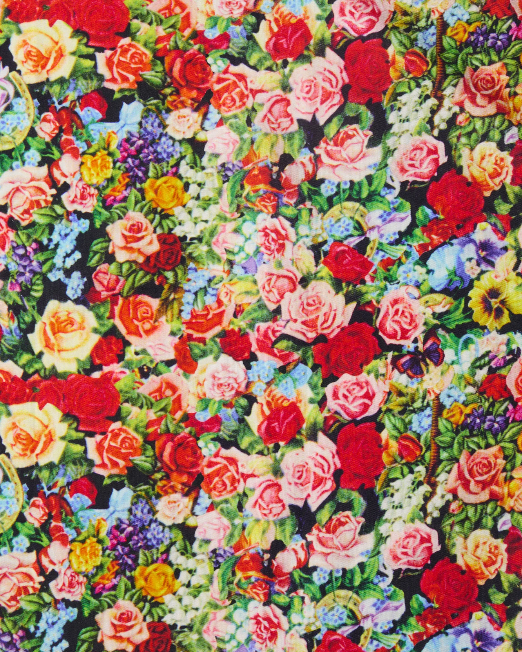 Kip&Co x The Beatles Pepperland Roses Linen Apron - Image 3