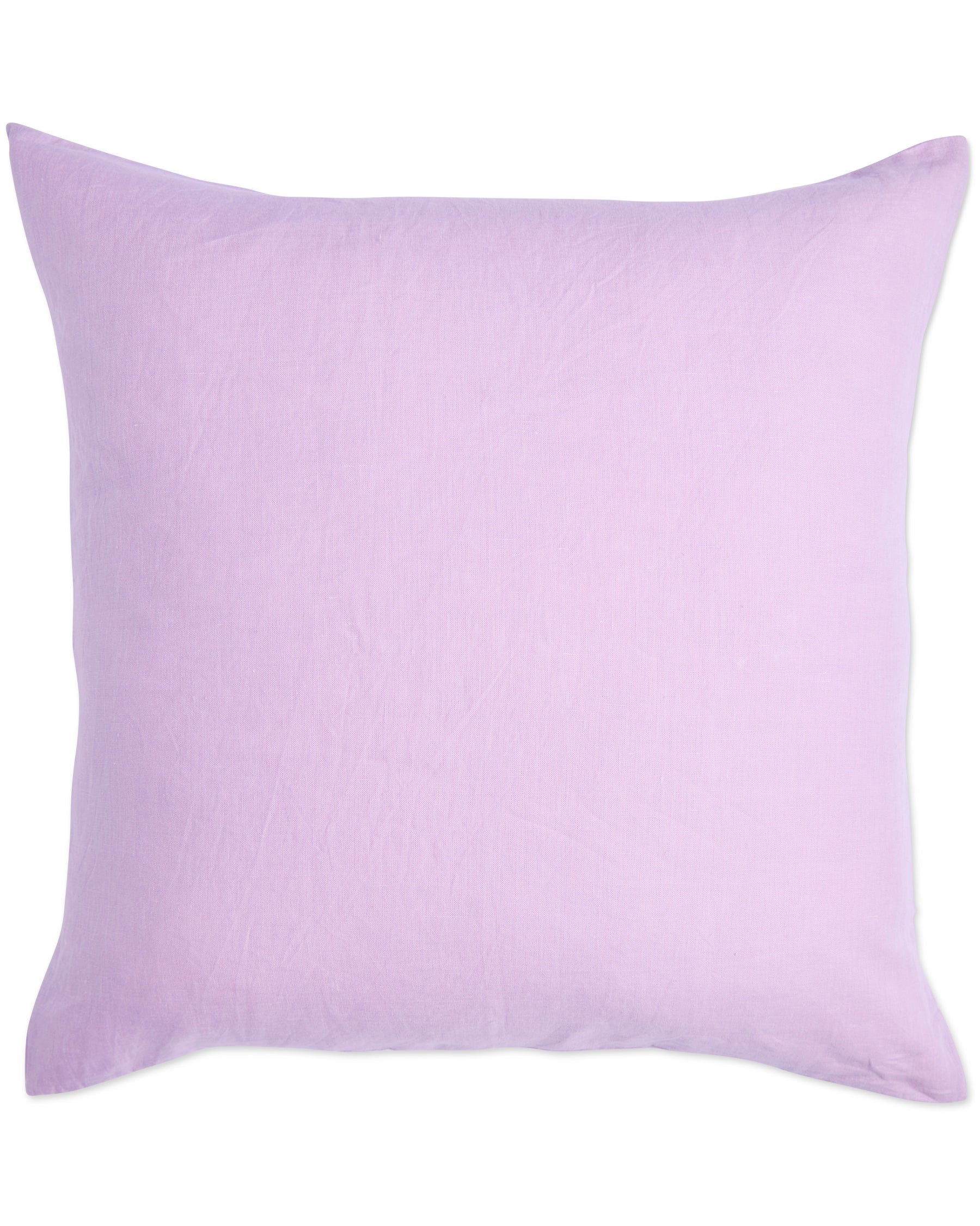 Lavender Linen European Pillowcases