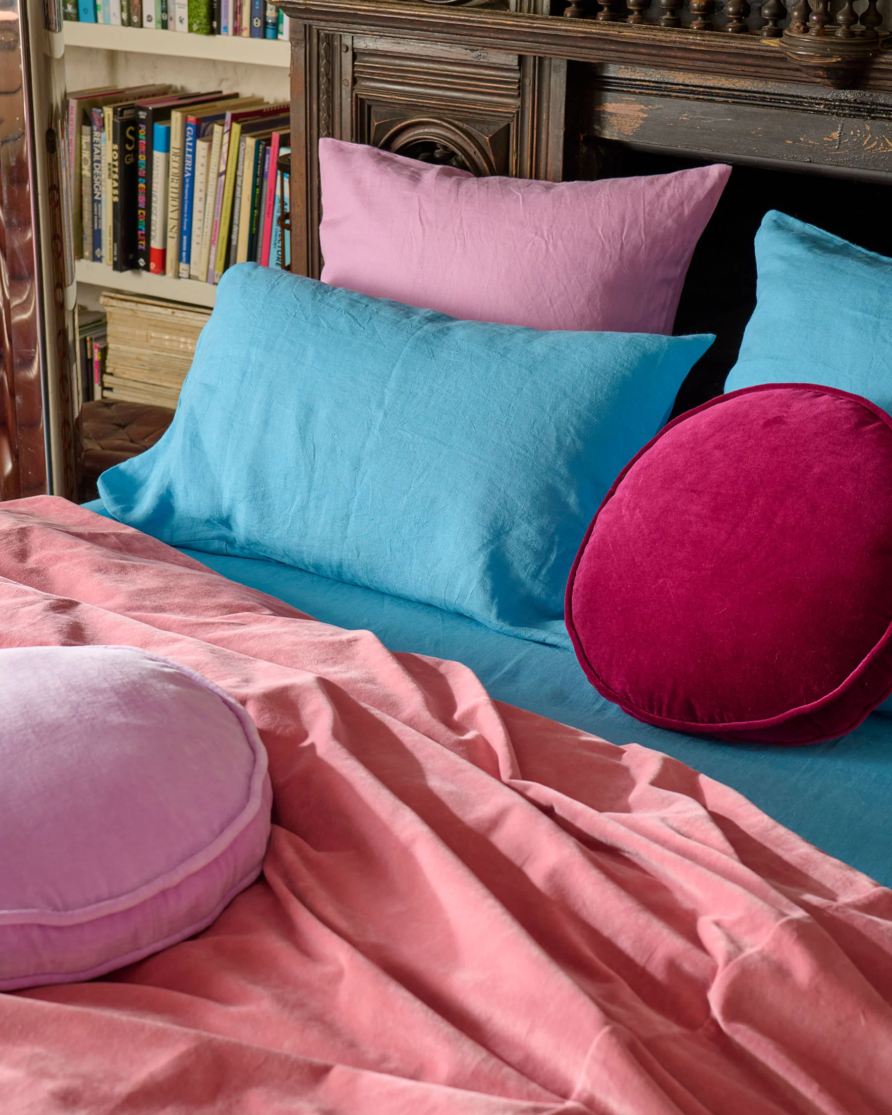 Lavender Linen European Pillowcases - Image 5