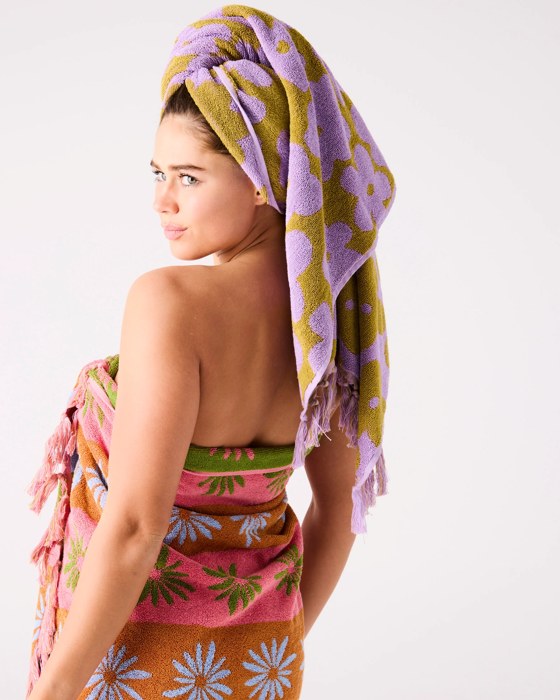 Little Daisy Terry Bath Towel - Image 5