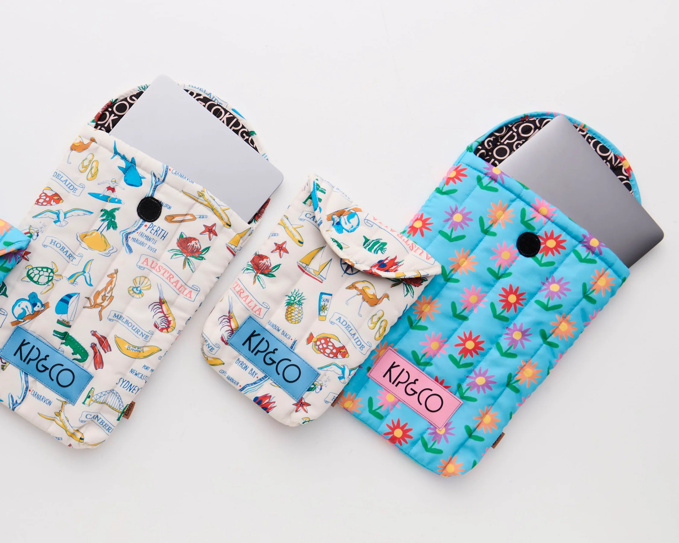 Little Flowers Laptop Pouch - Image 5