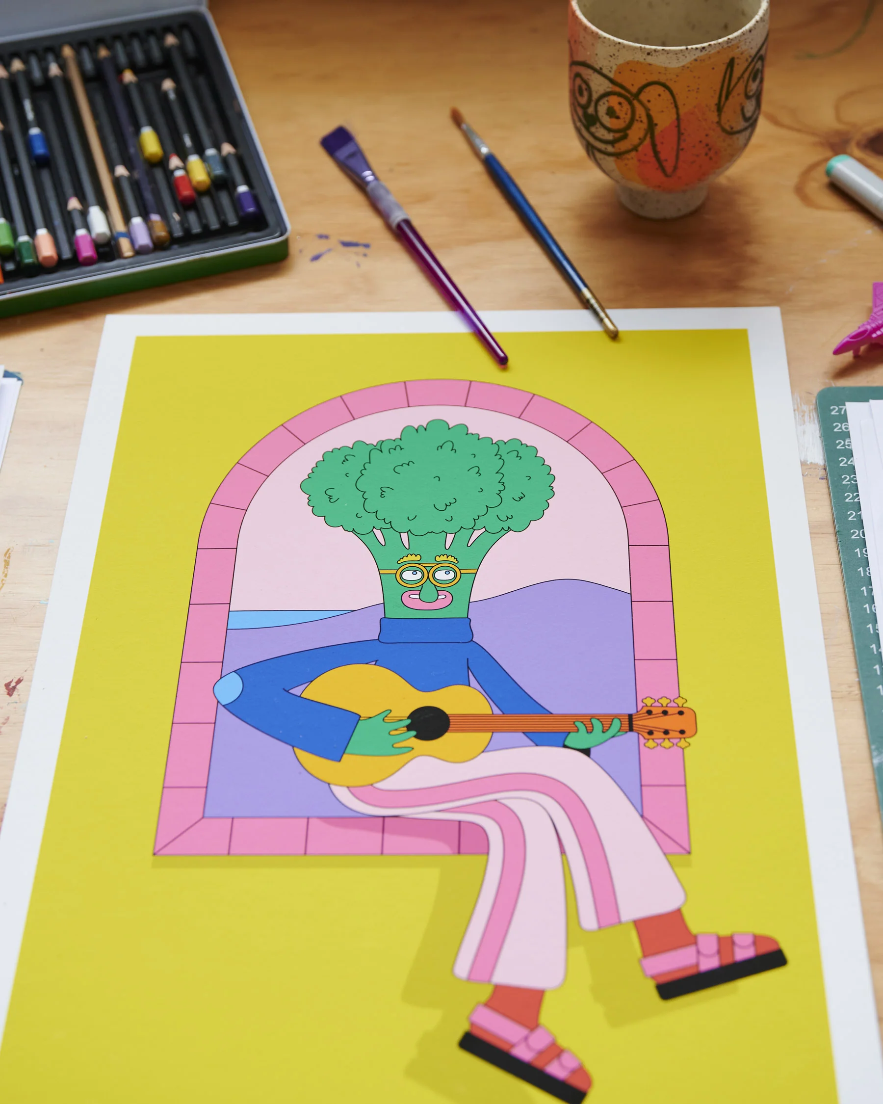 Love And Kindness Soothes All Woes by Nicko Phillips for Kip&Co Printed Wall Art - Image 5