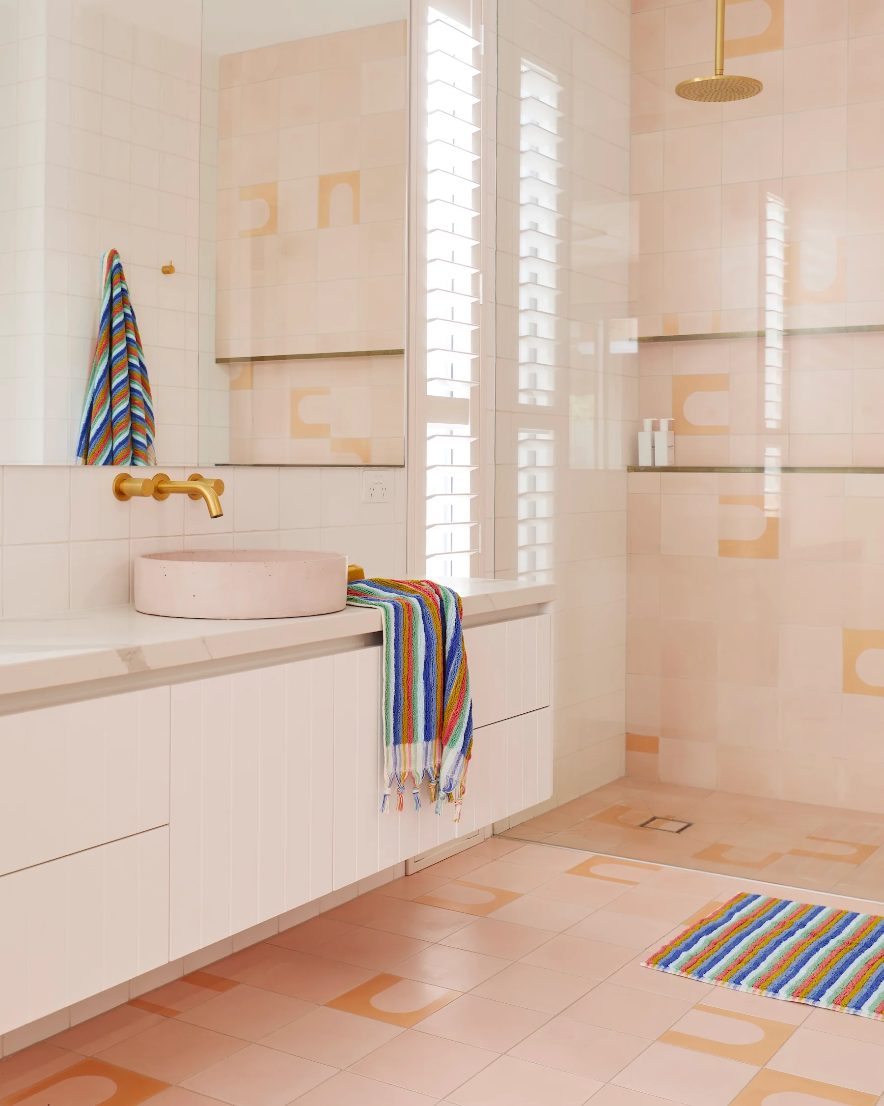 Madeira Stripe Turkish Bath Mat - Image 2
