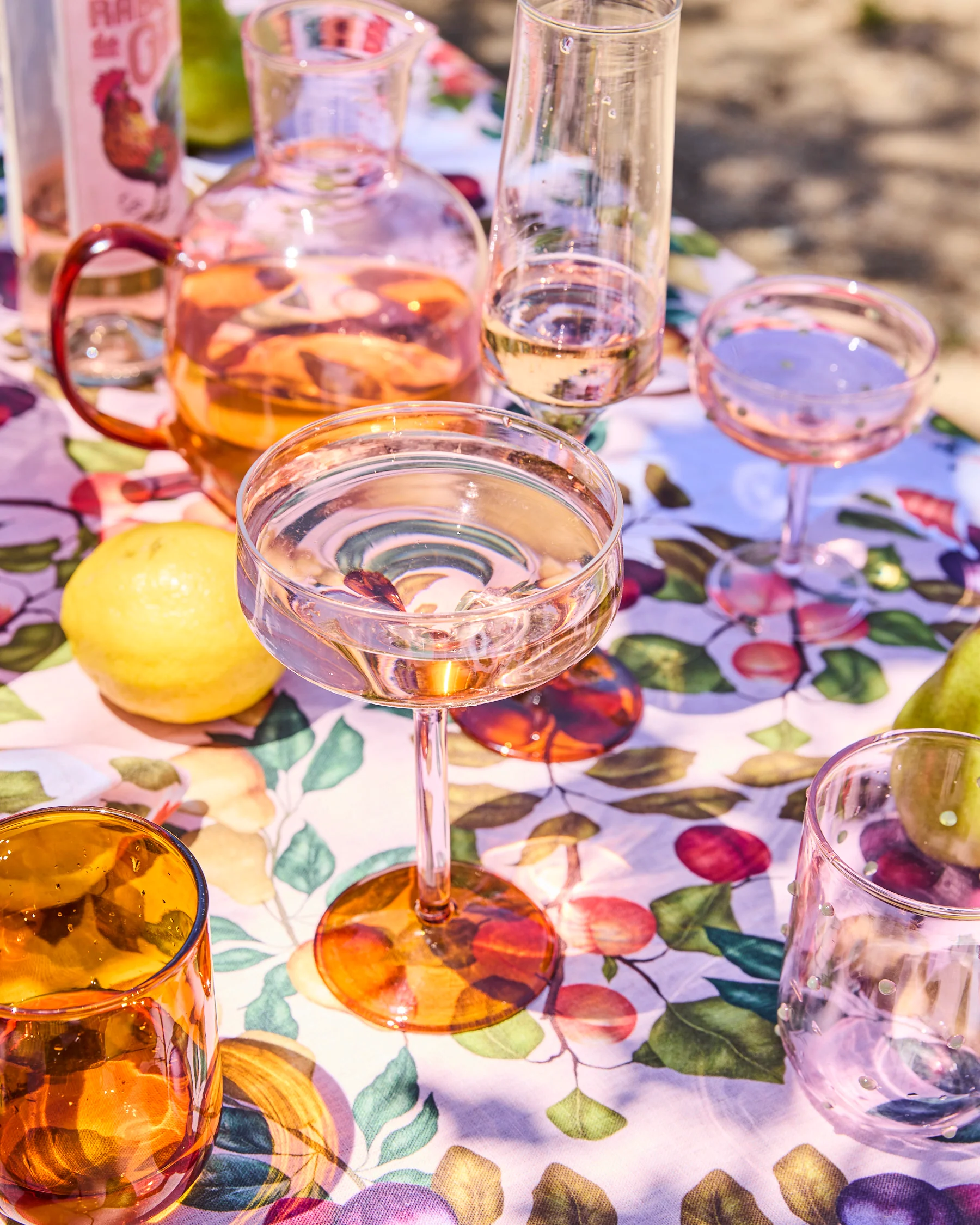 Marshmallow And Marmalade Margarita Glass 2P Set - Image 2