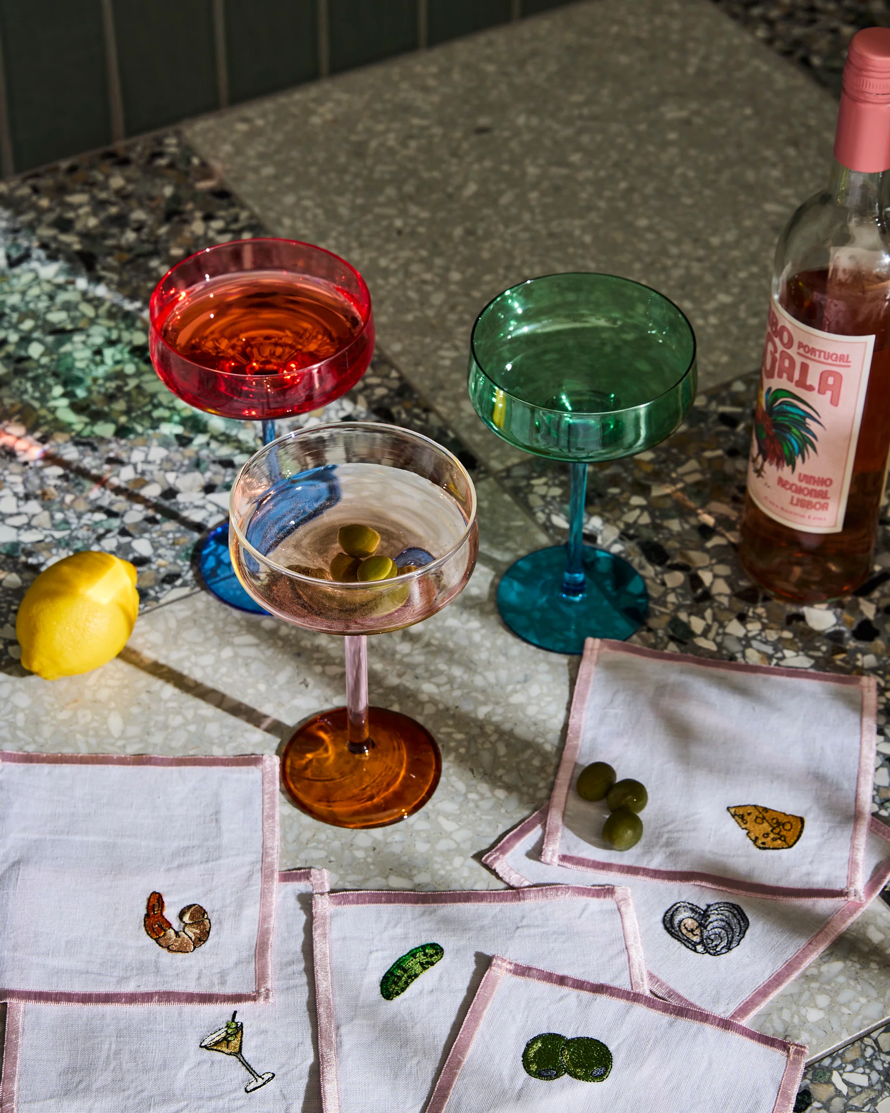 Marshmallow And Marmalade Margarita Glass 2P Set - Image 3