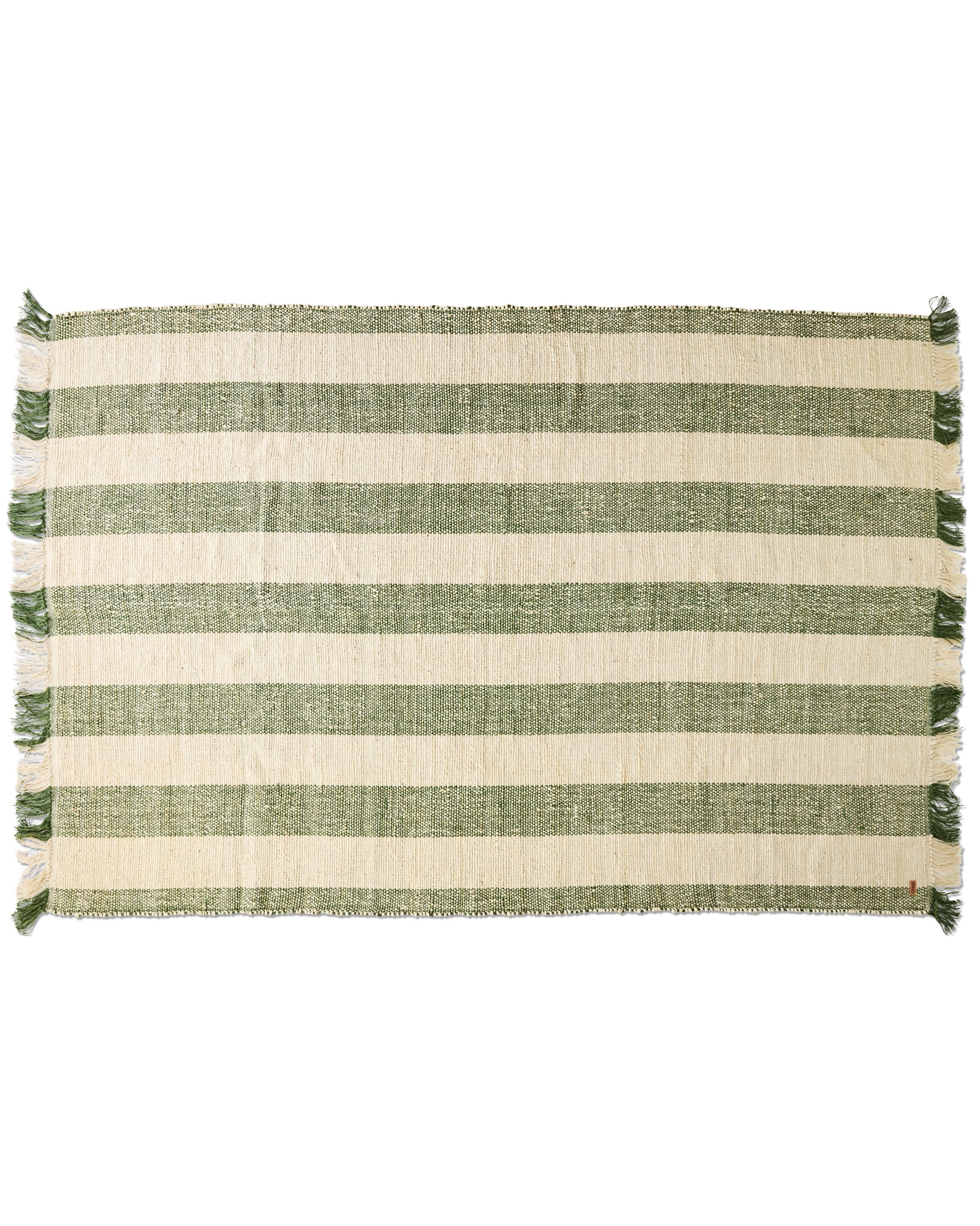 Moss Stripe Jute Rug