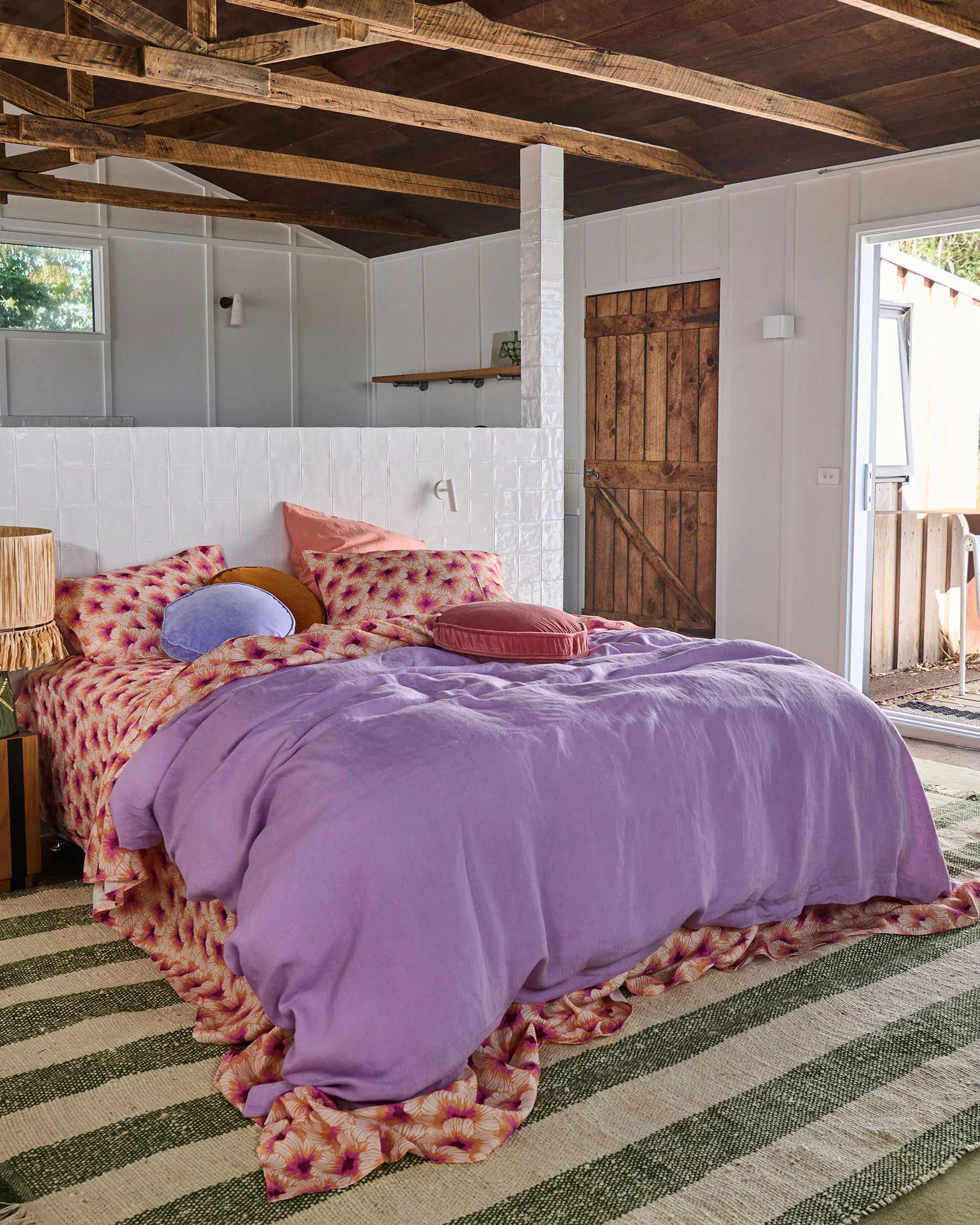 Moss Stripe Jute Rug - Image 5