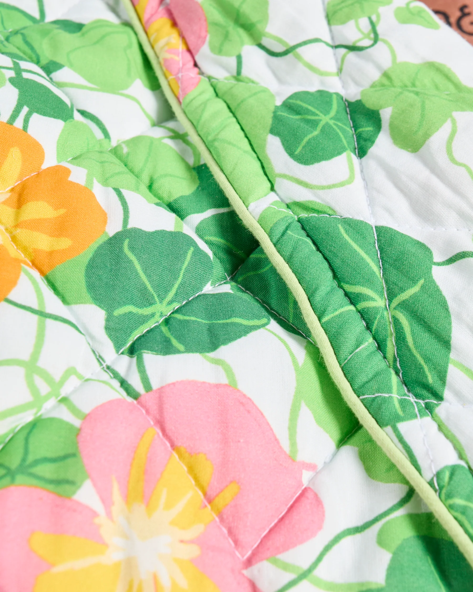 Nasturtium Quilted Cotton Robe - Image 7