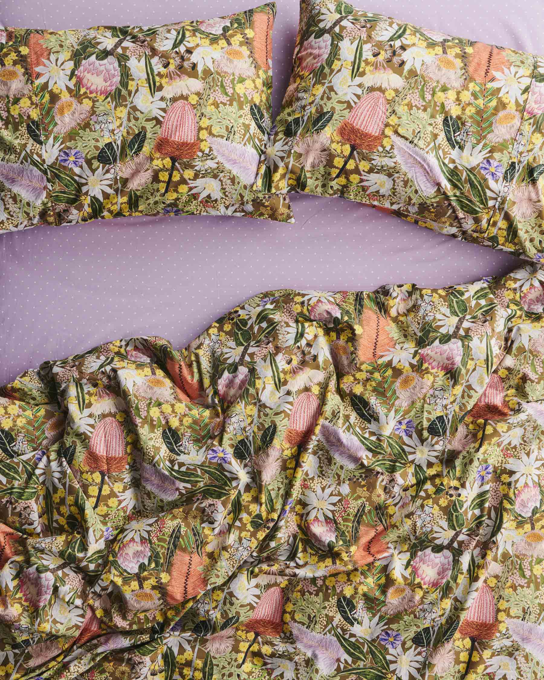 Native Plantation Organic Cotton Quilt Cover (US) - Image 3