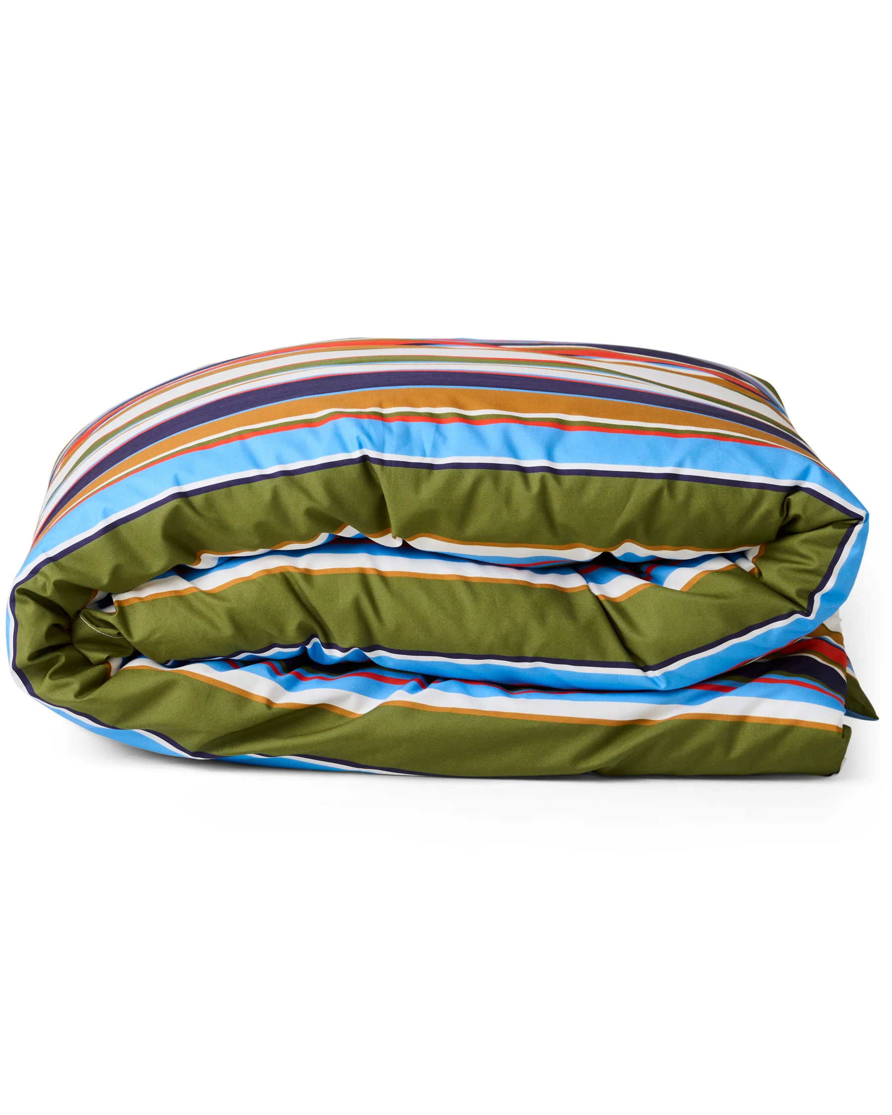 Nautical Stripe Organic Cotton Quilt Cover (US)