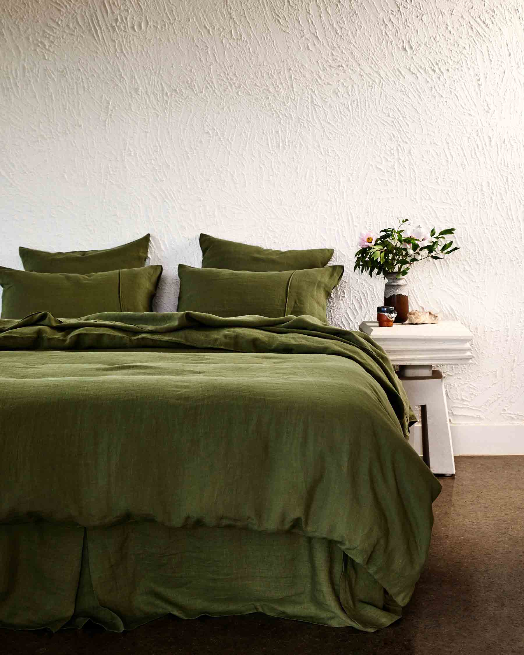 Olive Linen Valance (US) - Image 2