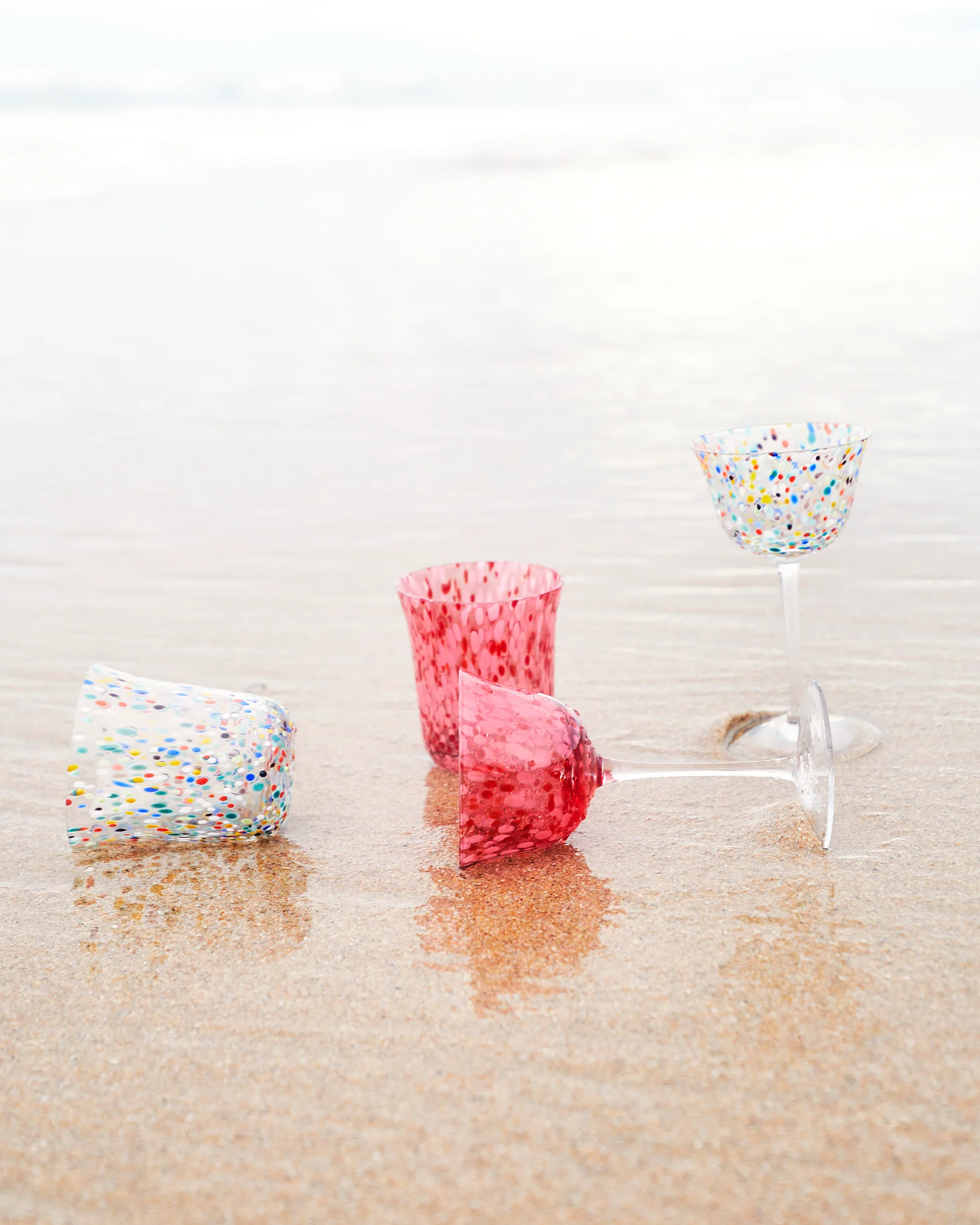 Party Speckle Coupe Glass 2P Set - Image 3