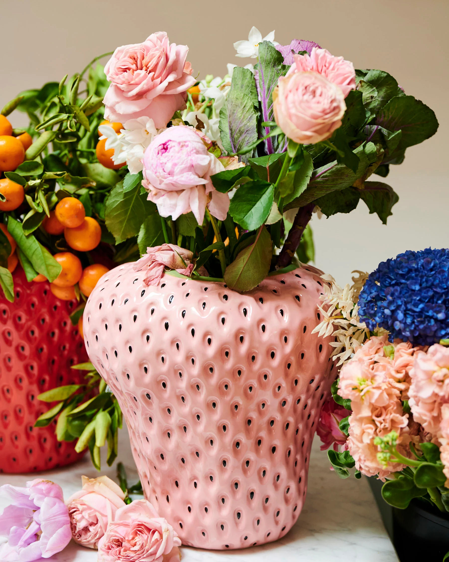Pink Pineberry Vase - Image 2