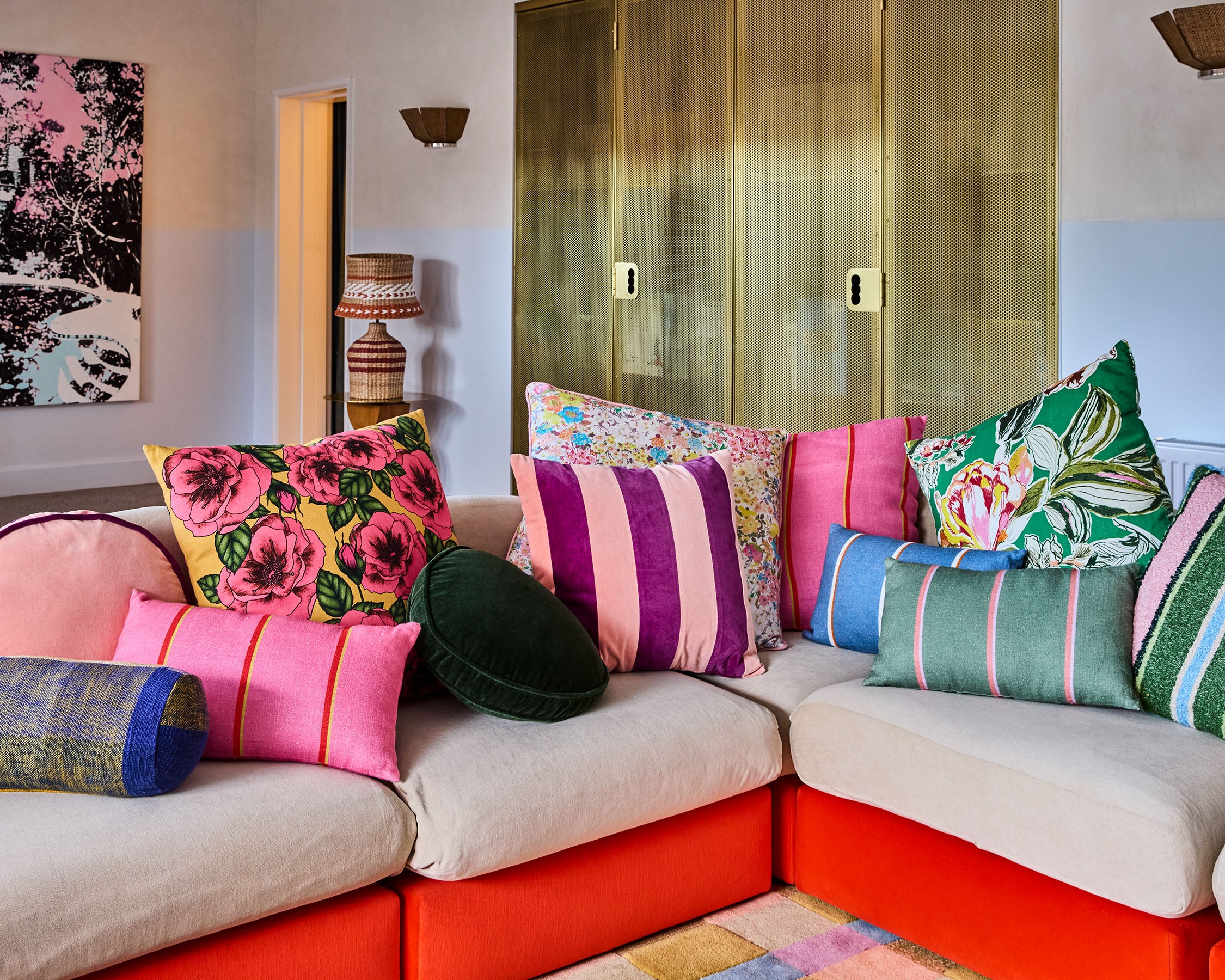 Plum Jam Velvet Cushion - Image 7