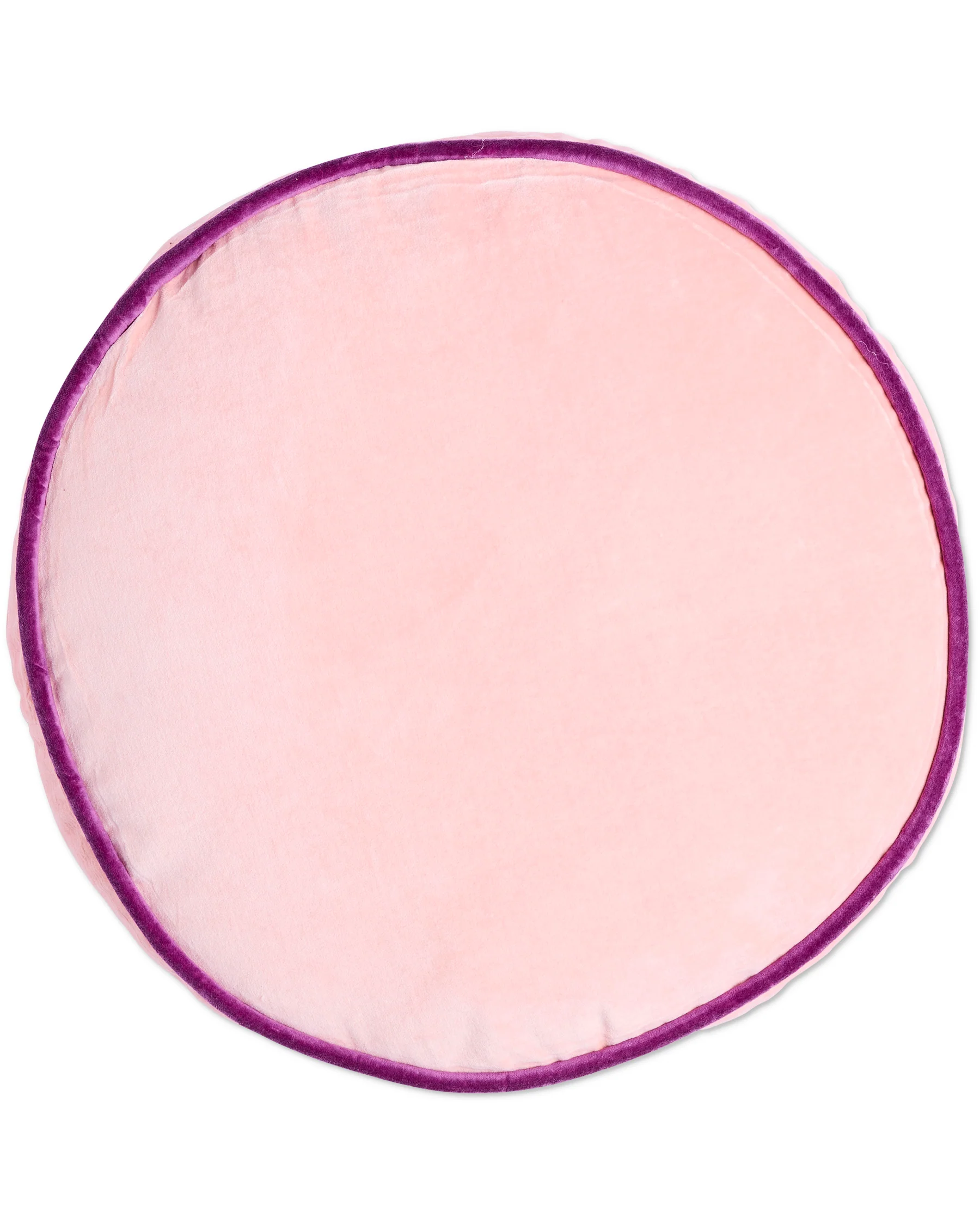 Plum Jam Velvet Pea Cushion