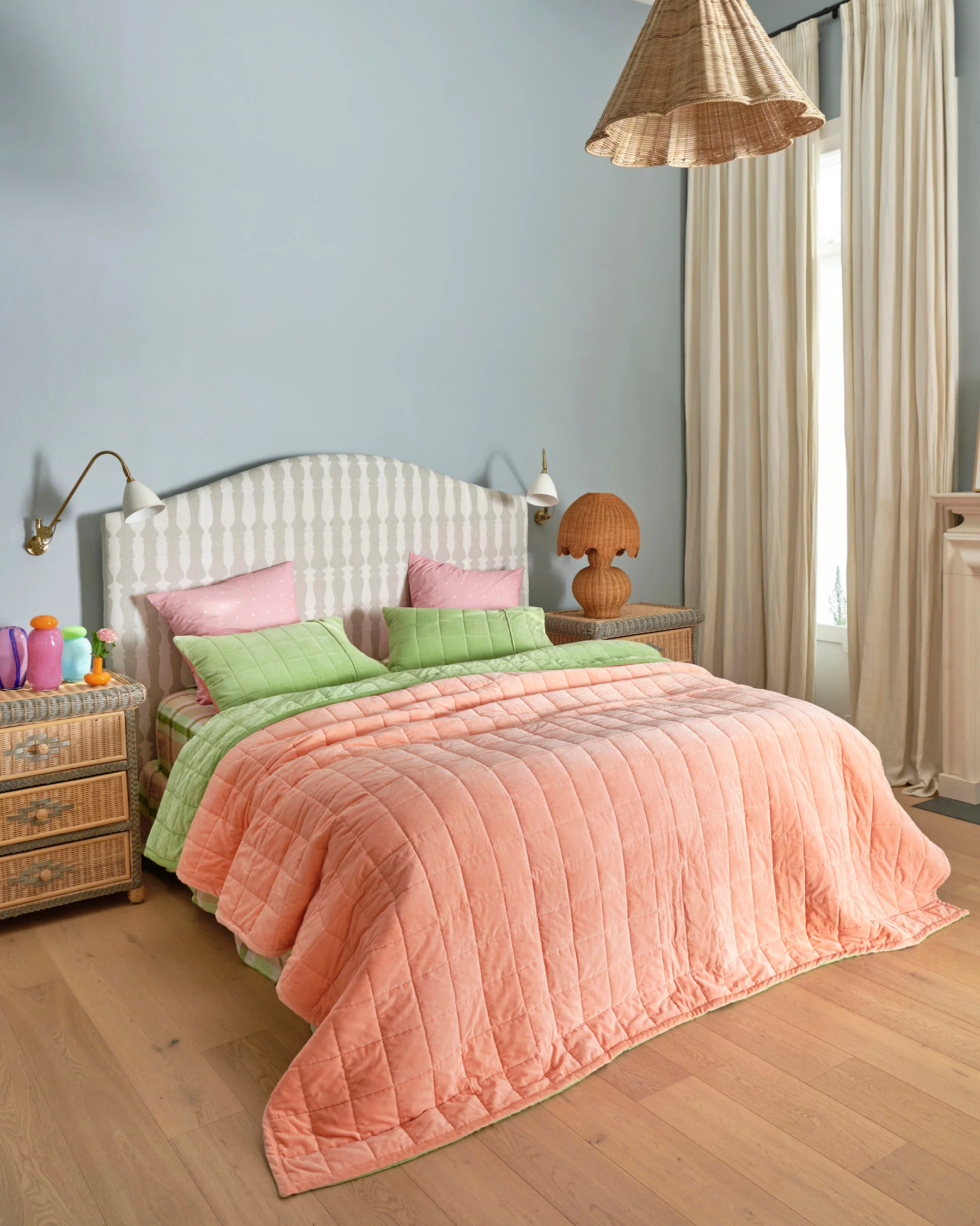 Polkadot Strawberry Organic Cotton European Pillowcases - Image 3