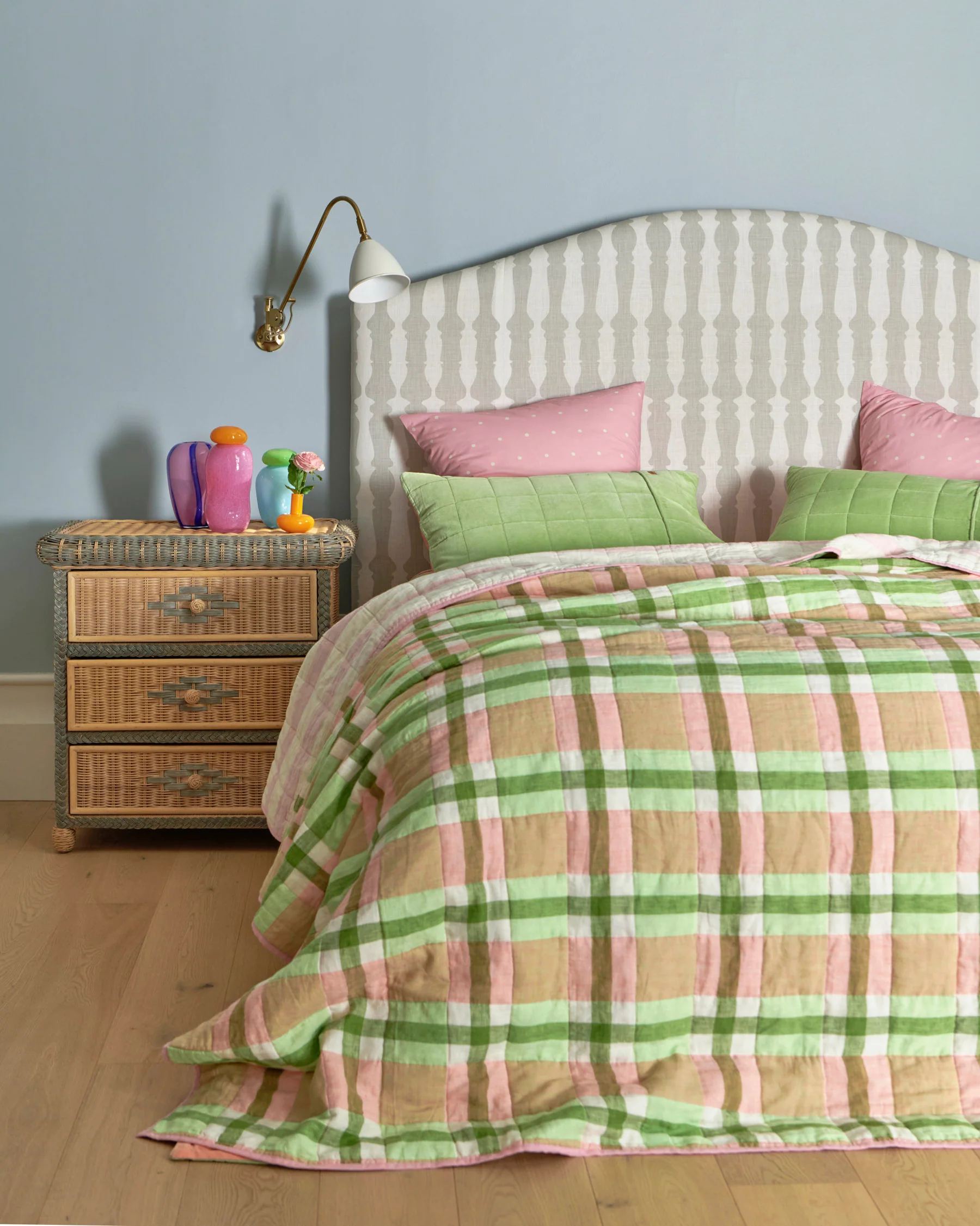Polkadot Strawberry Organic Cotton European Pillowcases - Image 7