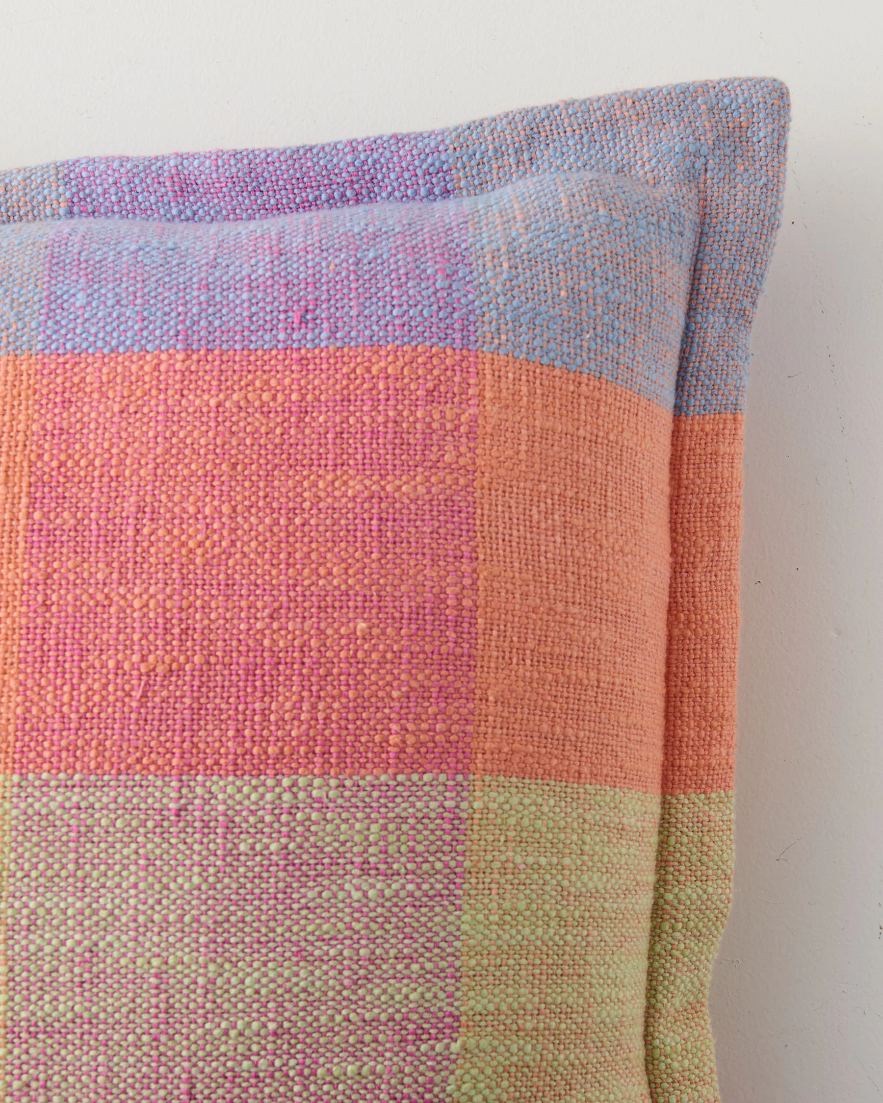 Ponza Tartan Woven Cushion - Image 5