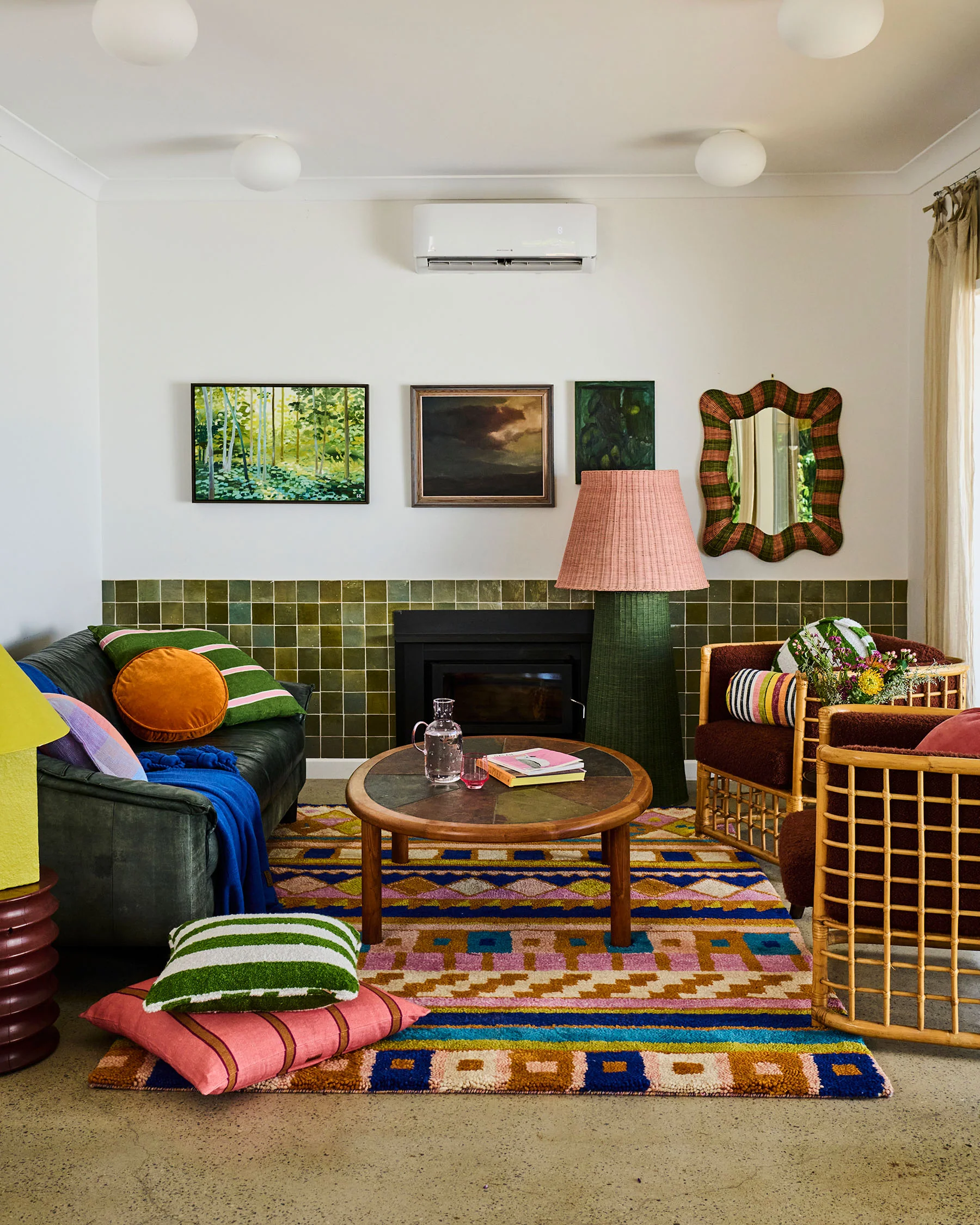 Portofino Rattan Floor Lamp - Image 2