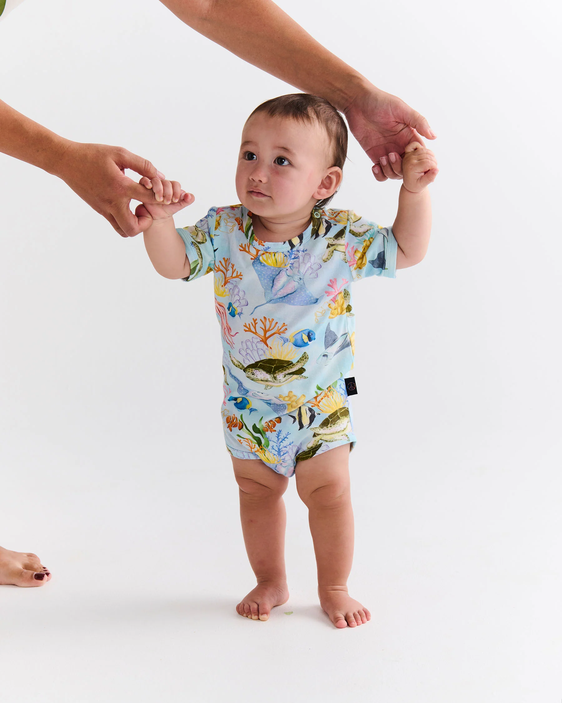 Reef Life Organic Short Sleeve Romper - Image 2